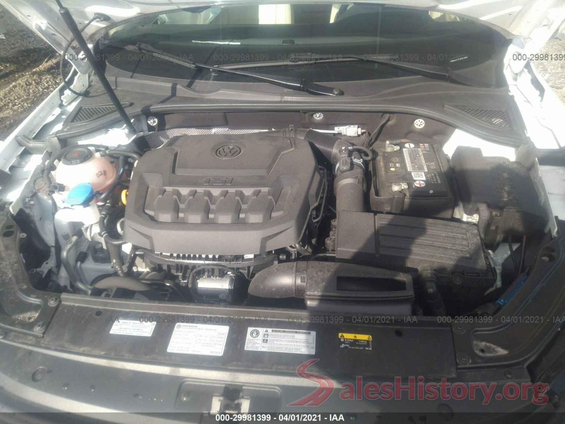 1VWBA7A32JC051276 2018 VOLKSWAGEN PASSAT