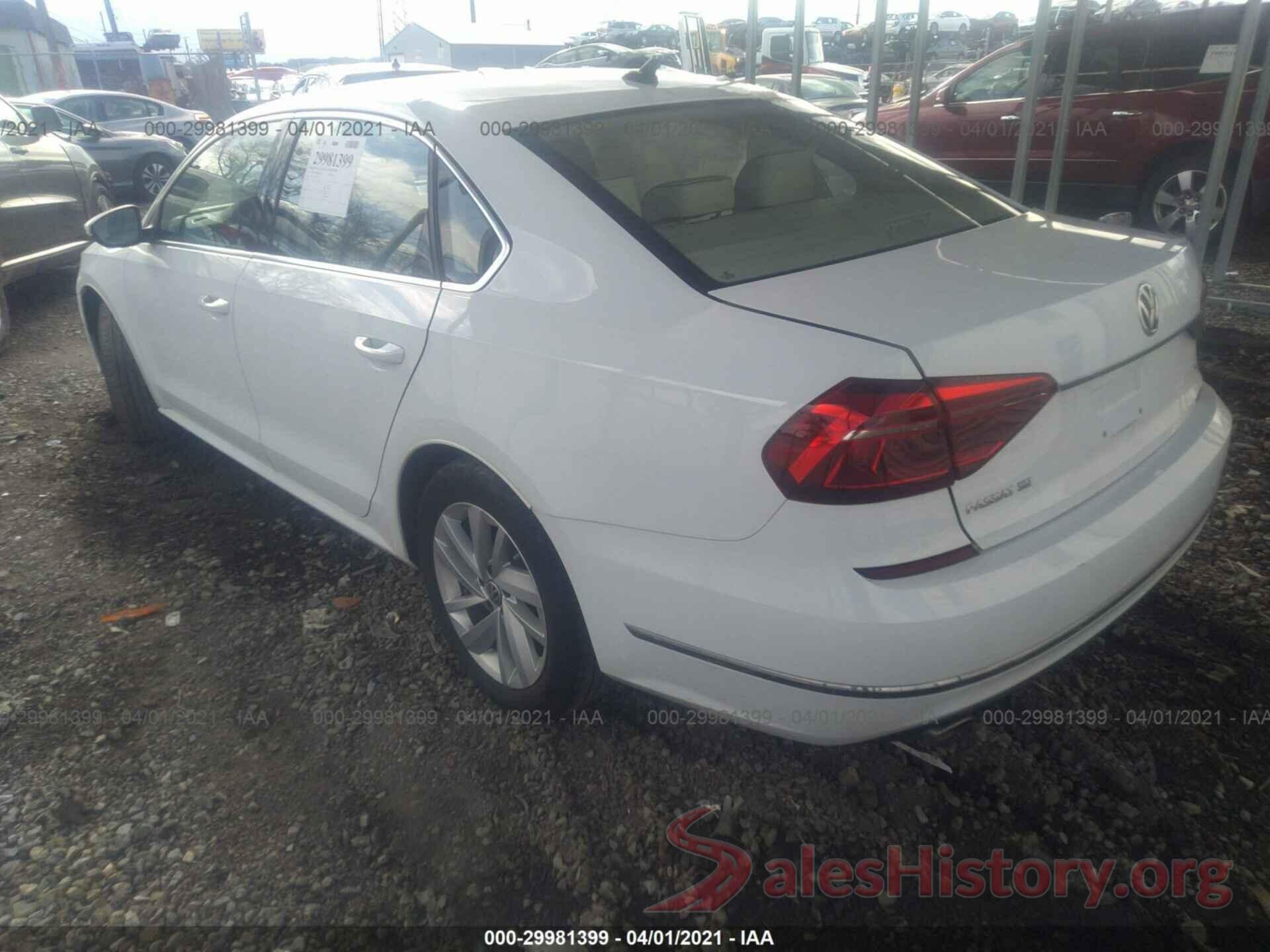 1VWBA7A32JC051276 2018 VOLKSWAGEN PASSAT