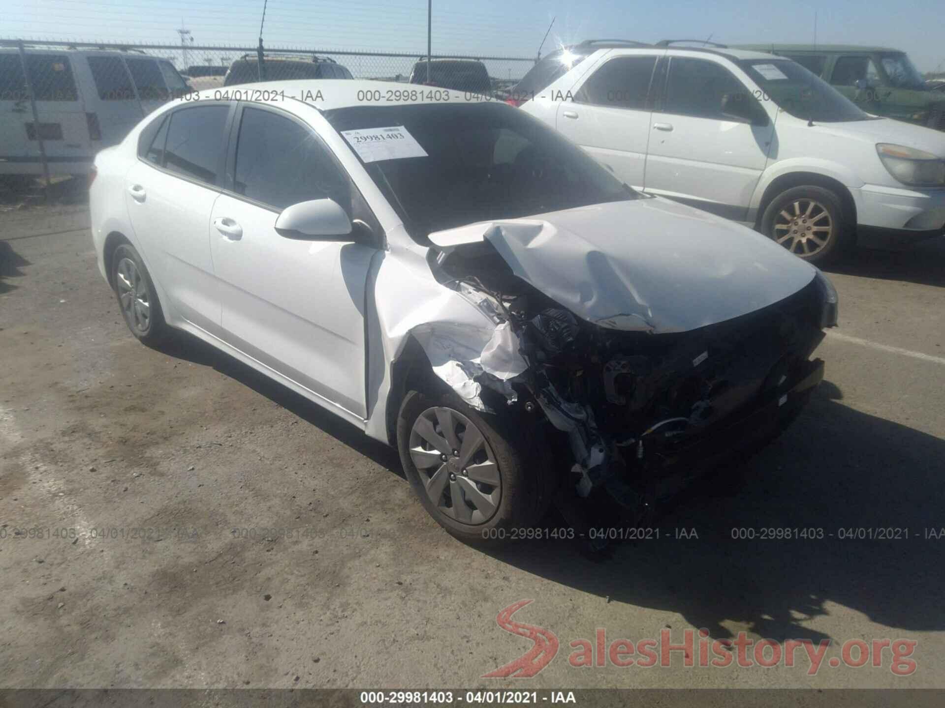 3KPA24AD2LE260483 2020 KIA RIO