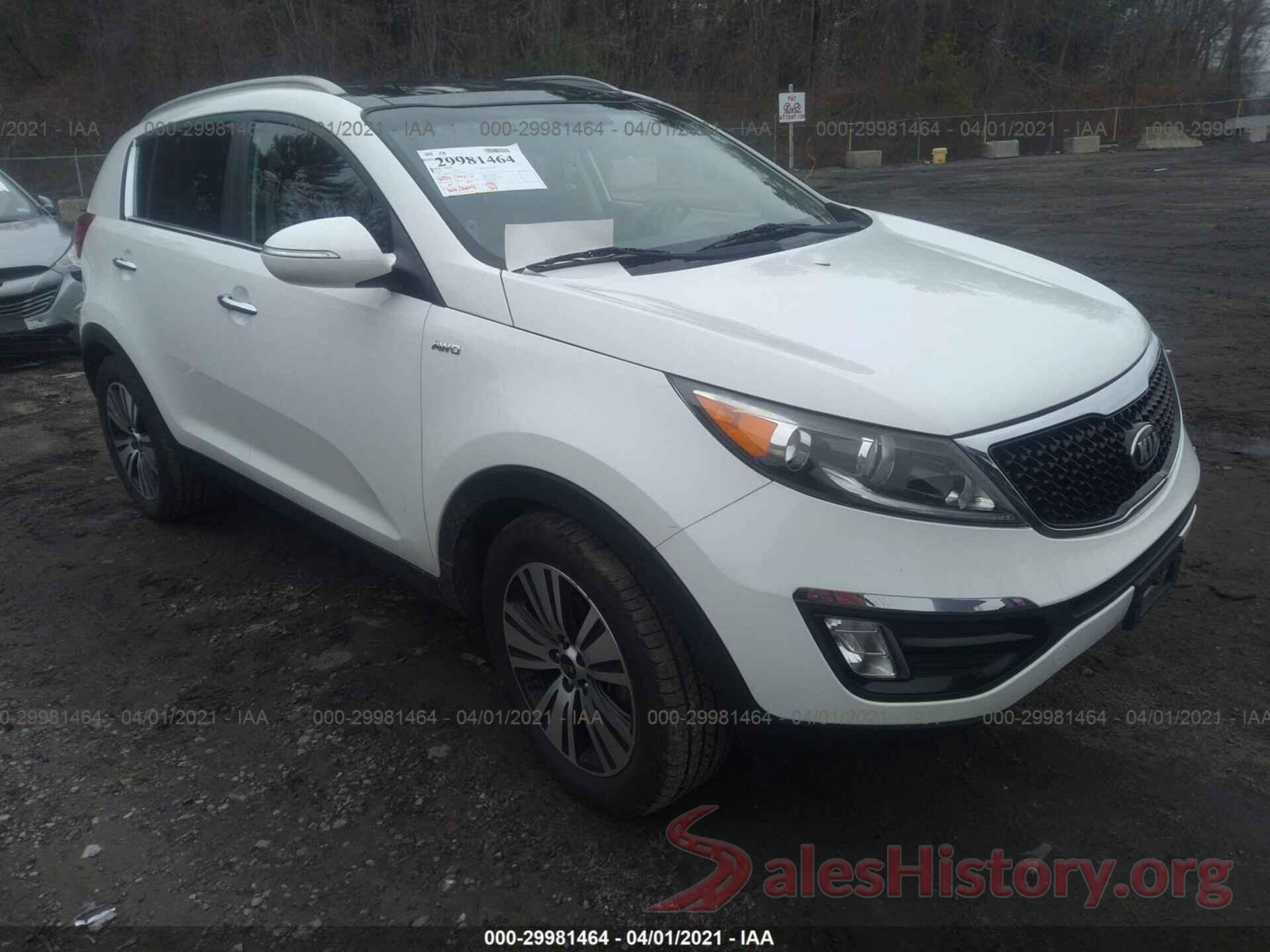 KNDPCCAC1G7835395 2016 KIA SPORTAGE