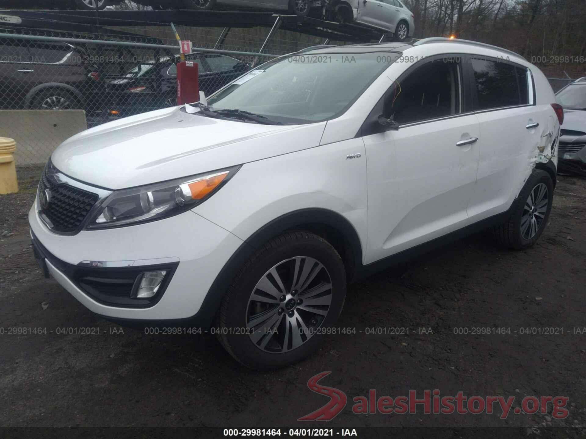 KNDPCCAC1G7835395 2016 KIA SPORTAGE