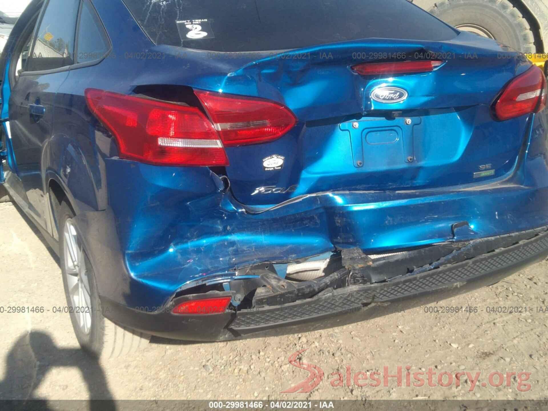 1FADP3FE7JL216757 2018 FORD FOCUS