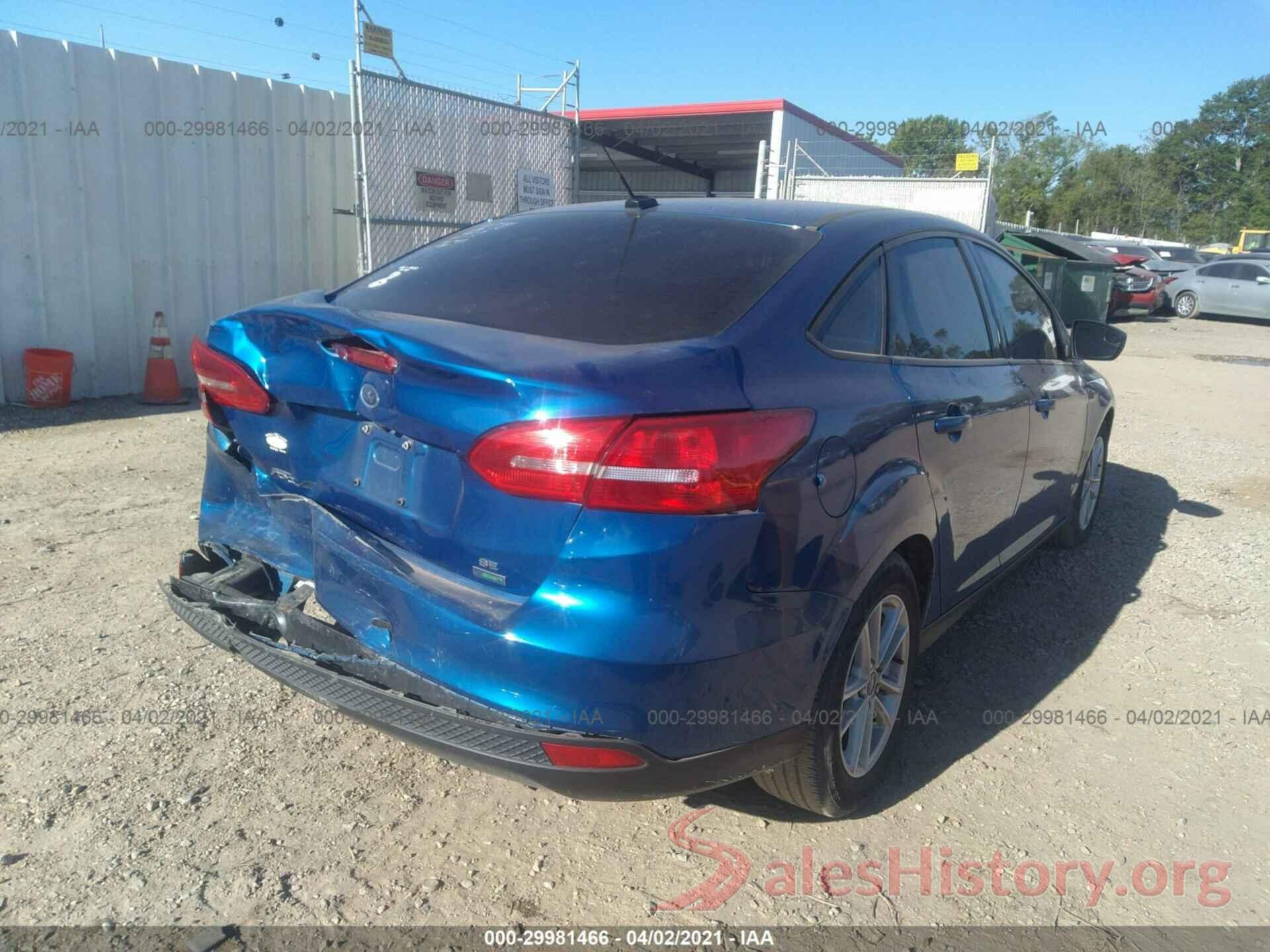 1FADP3FE7JL216757 2018 FORD FOCUS