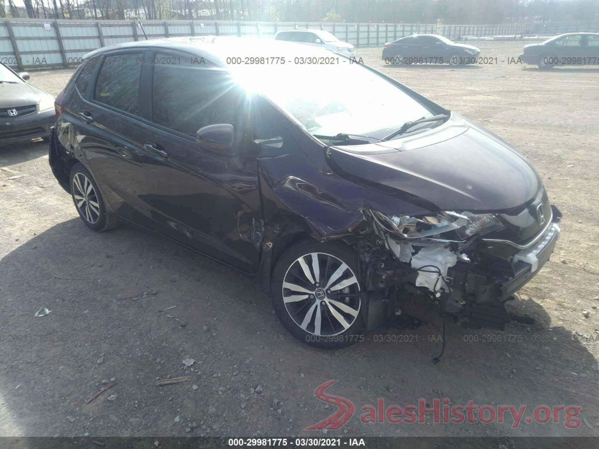 JHMGK5H8XHS003650 2017 HONDA FIT