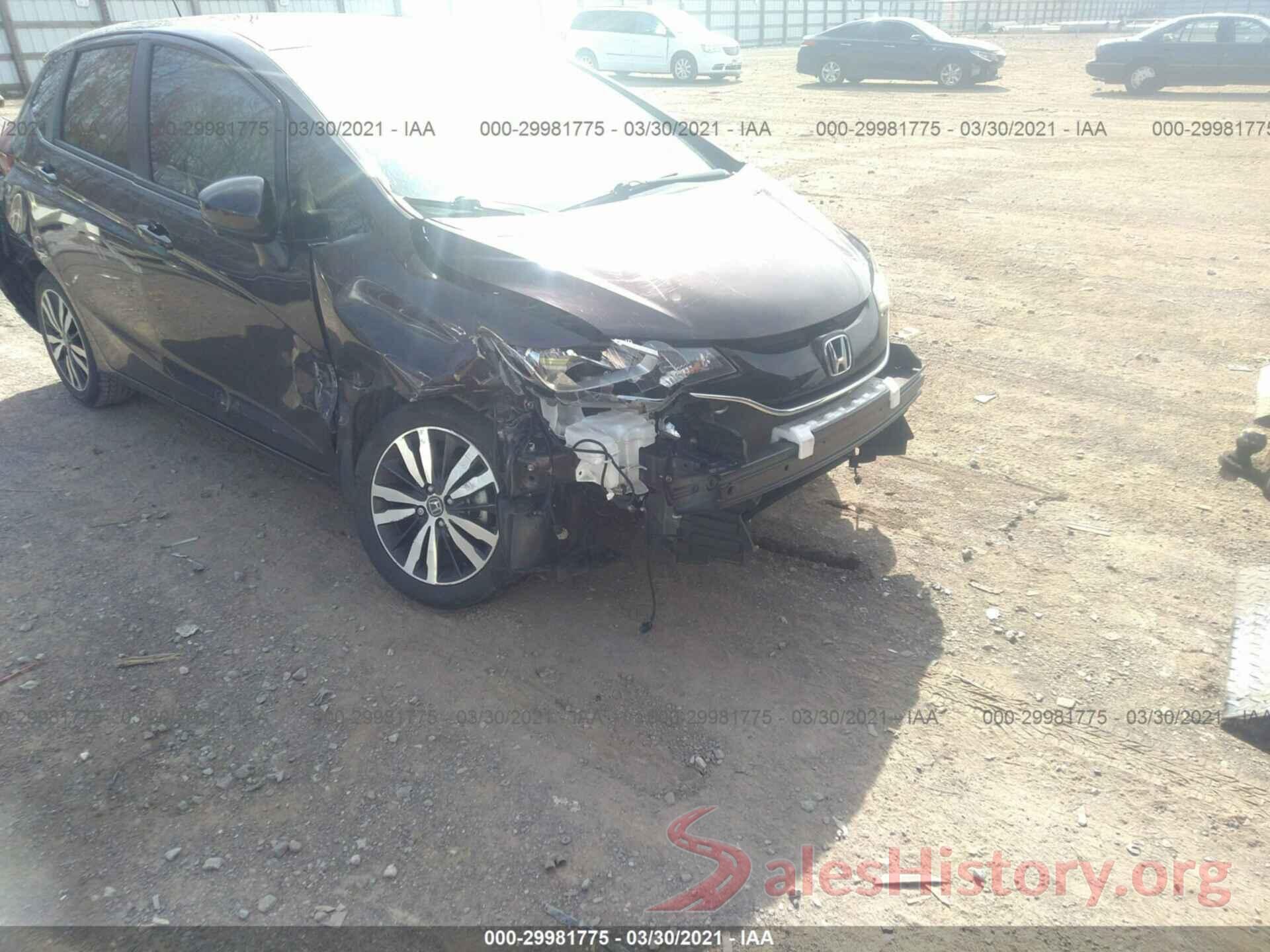 JHMGK5H8XHS003650 2017 HONDA FIT