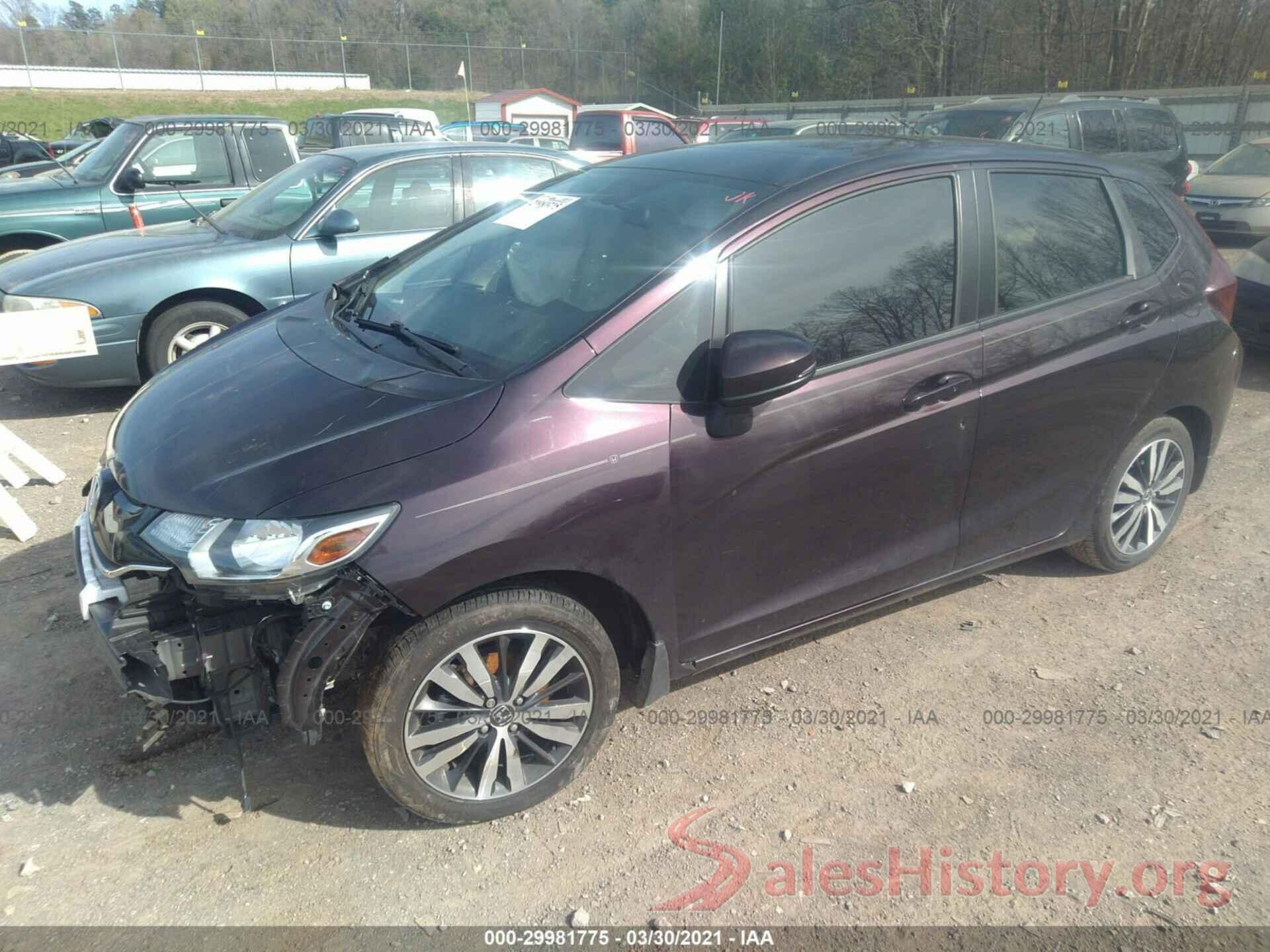 JHMGK5H8XHS003650 2017 HONDA FIT