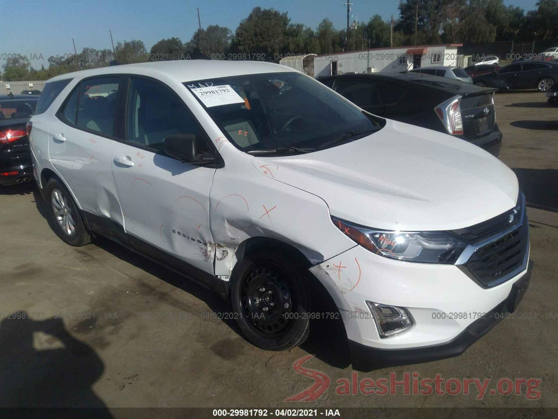 3GNAXHEV1MS119040 2021 CHEVROLET EQUINOX