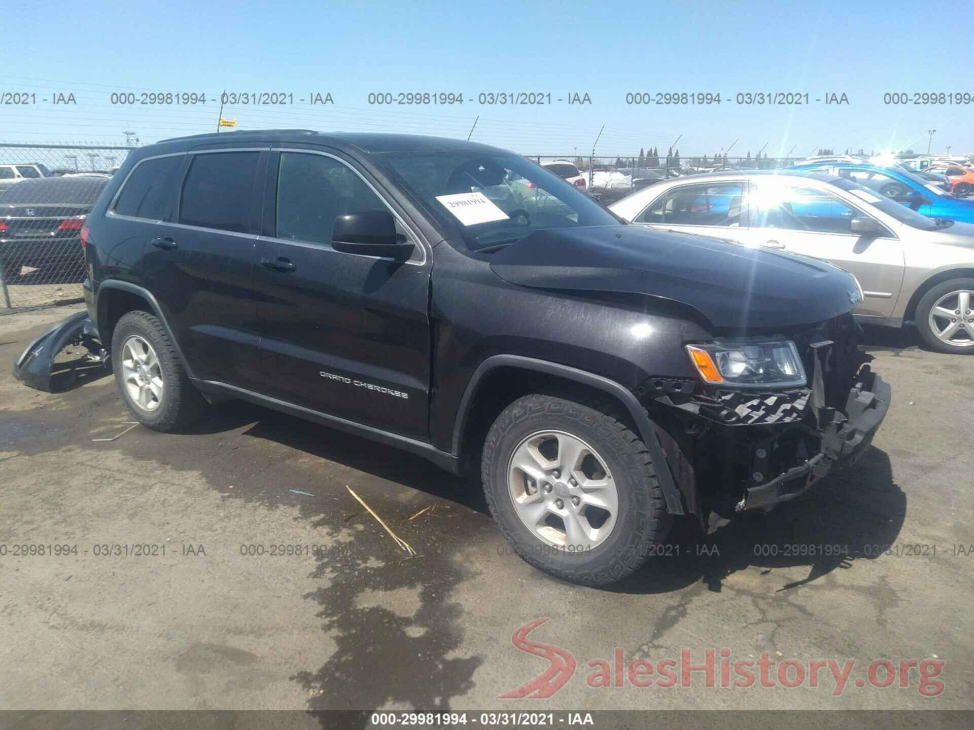 1C4RJEAG7GC464604 2016 JEEP GRAND CHEROKEE