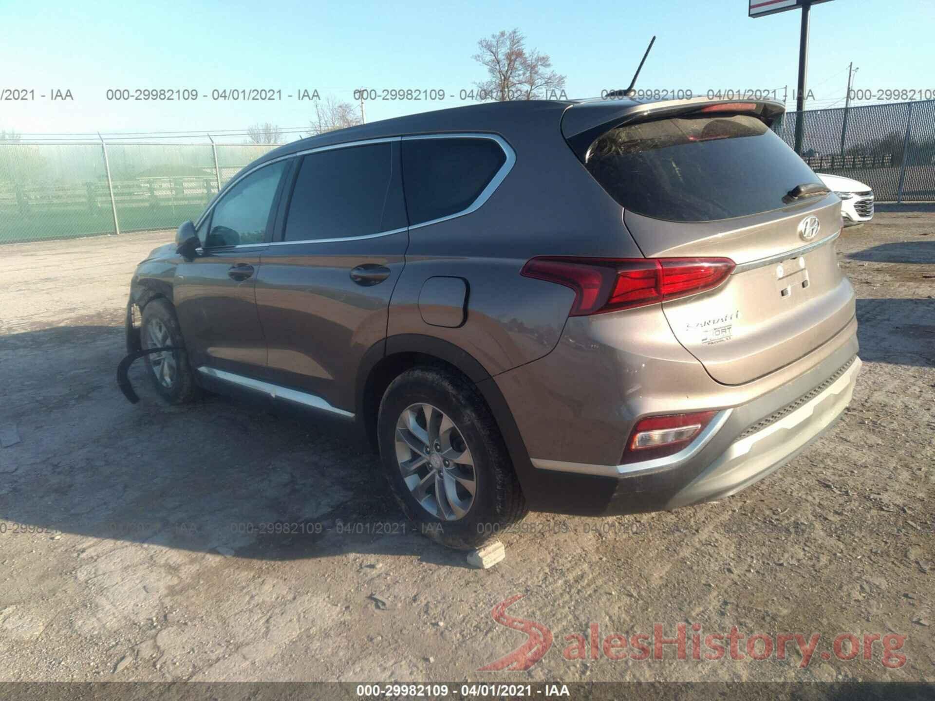 5NMS2CAD4KH105813 2019 HYUNDAI SANTA FE