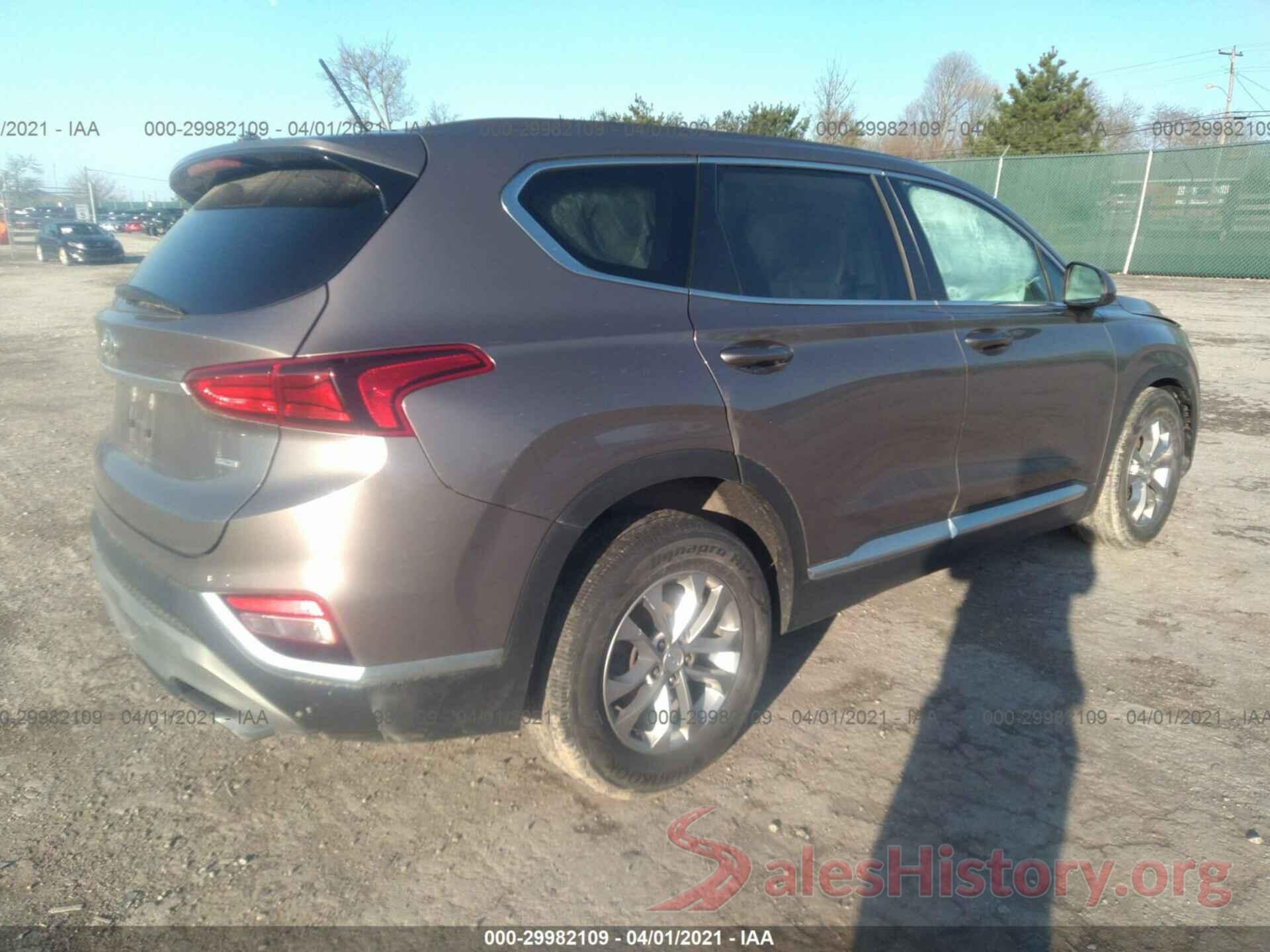 5NMS2CAD4KH105813 2019 HYUNDAI SANTA FE