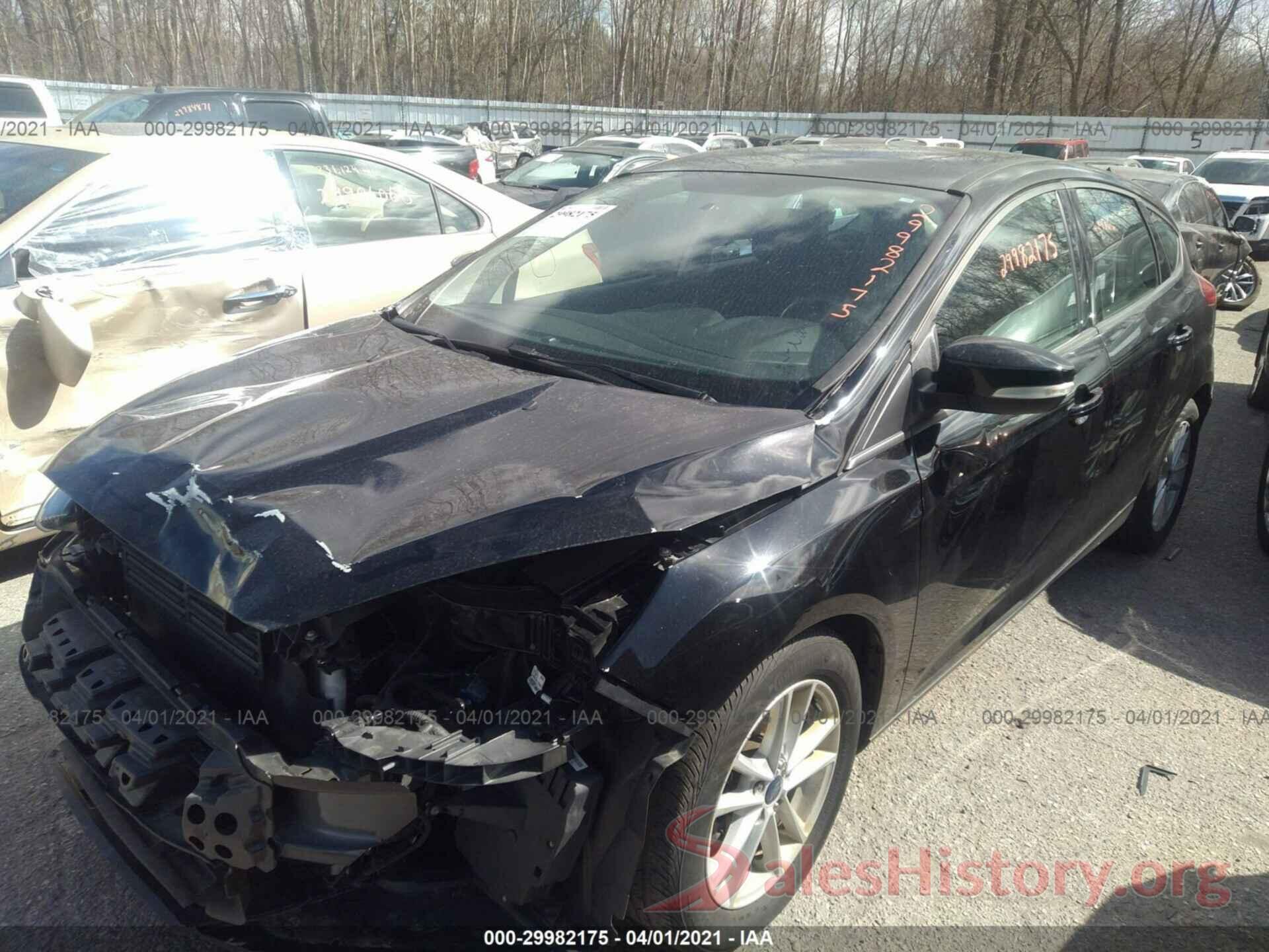 1FADP3K21JL277291 2018 FORD FOCUS