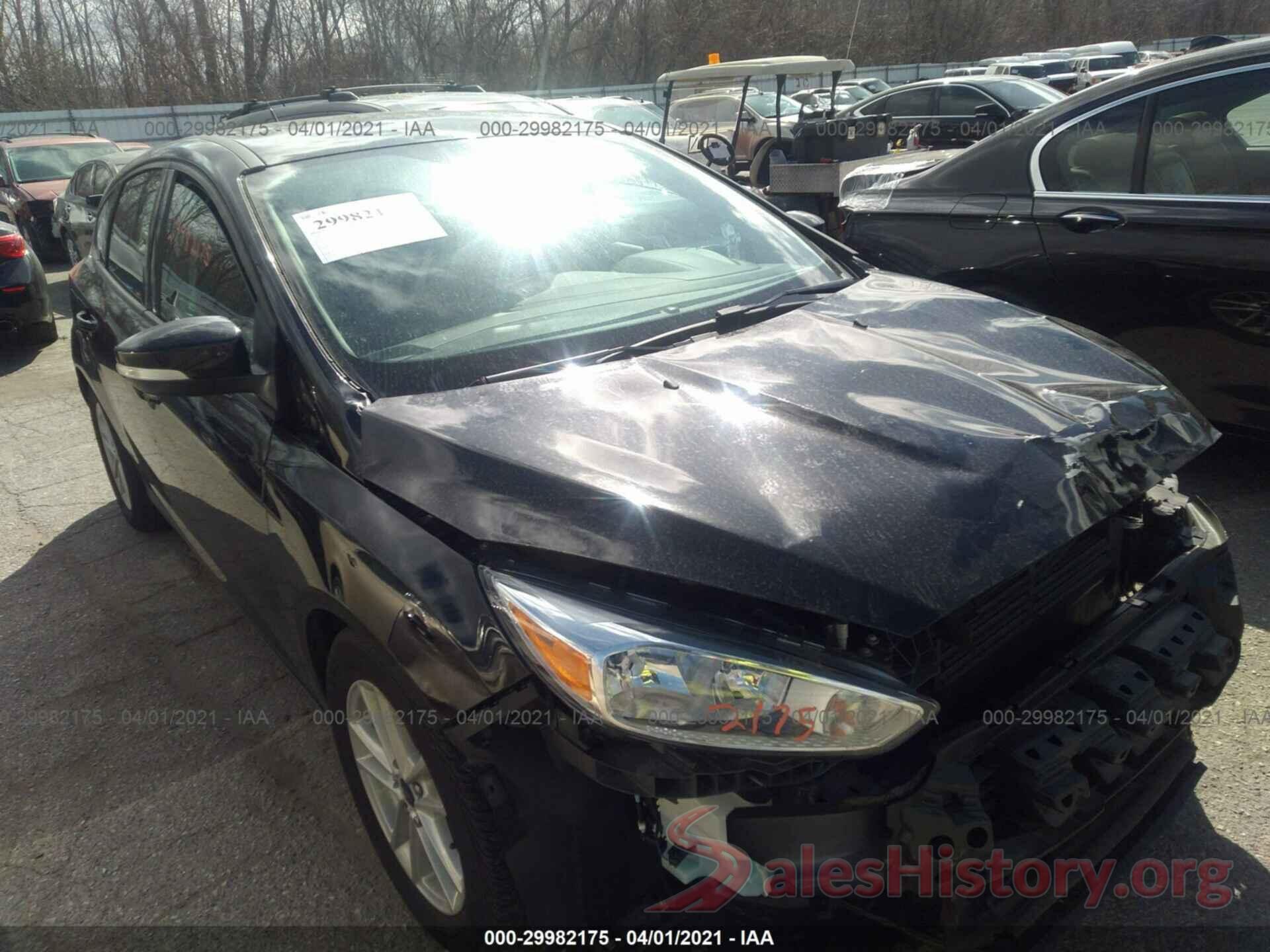 1FADP3K21JL277291 2018 FORD FOCUS