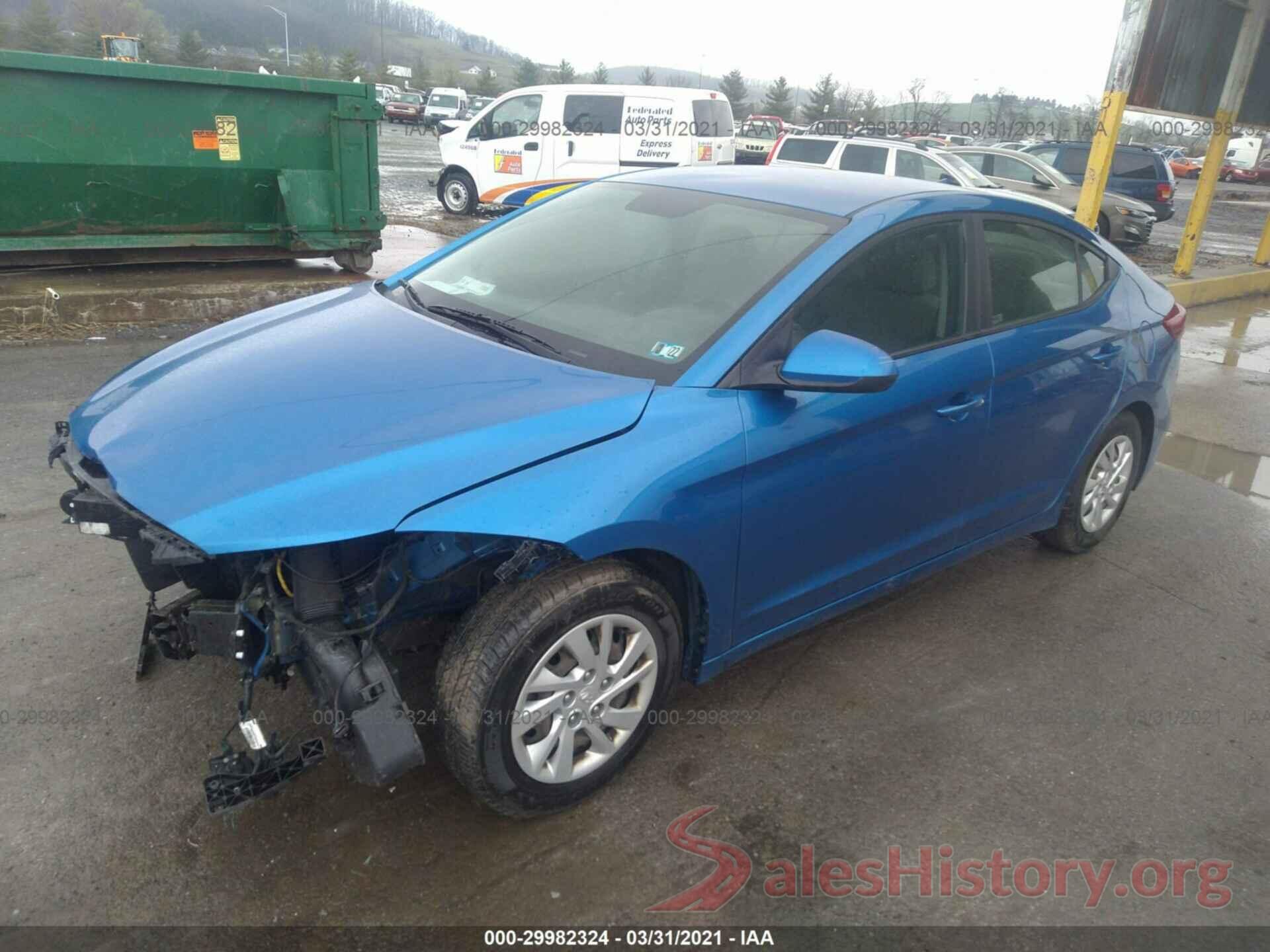 5NPD74LF8HH070574 2017 HYUNDAI ELANTRA