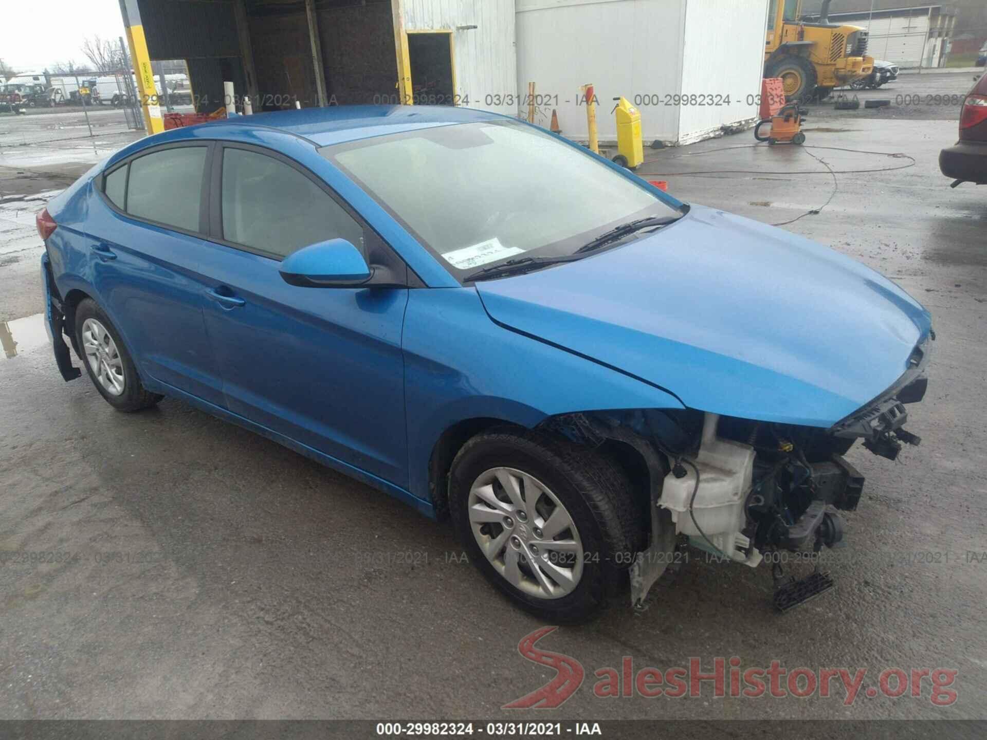 5NPD74LF8HH070574 2017 HYUNDAI ELANTRA