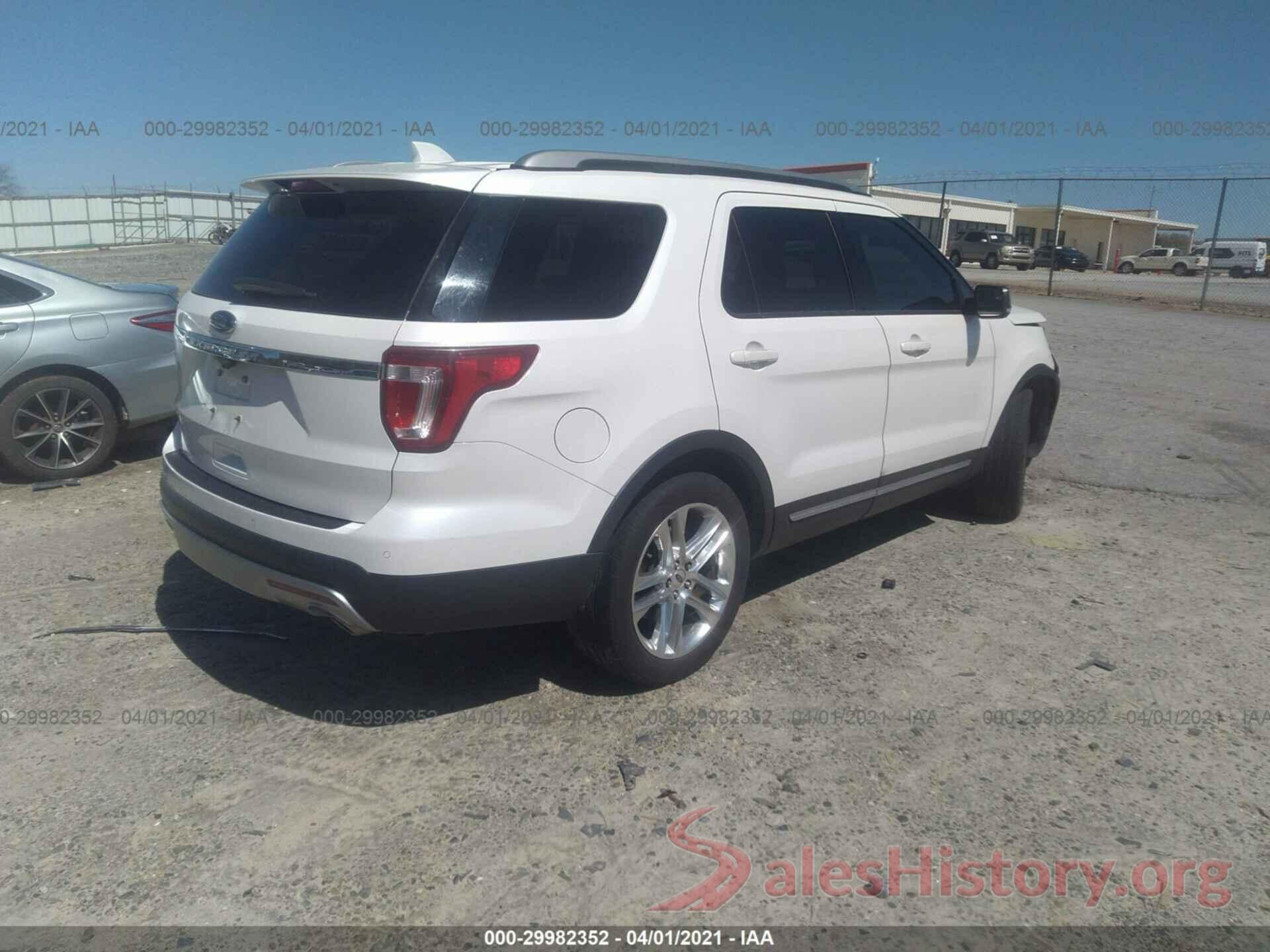 1FM5K7D80GGA60382 2016 FORD EXPLORER