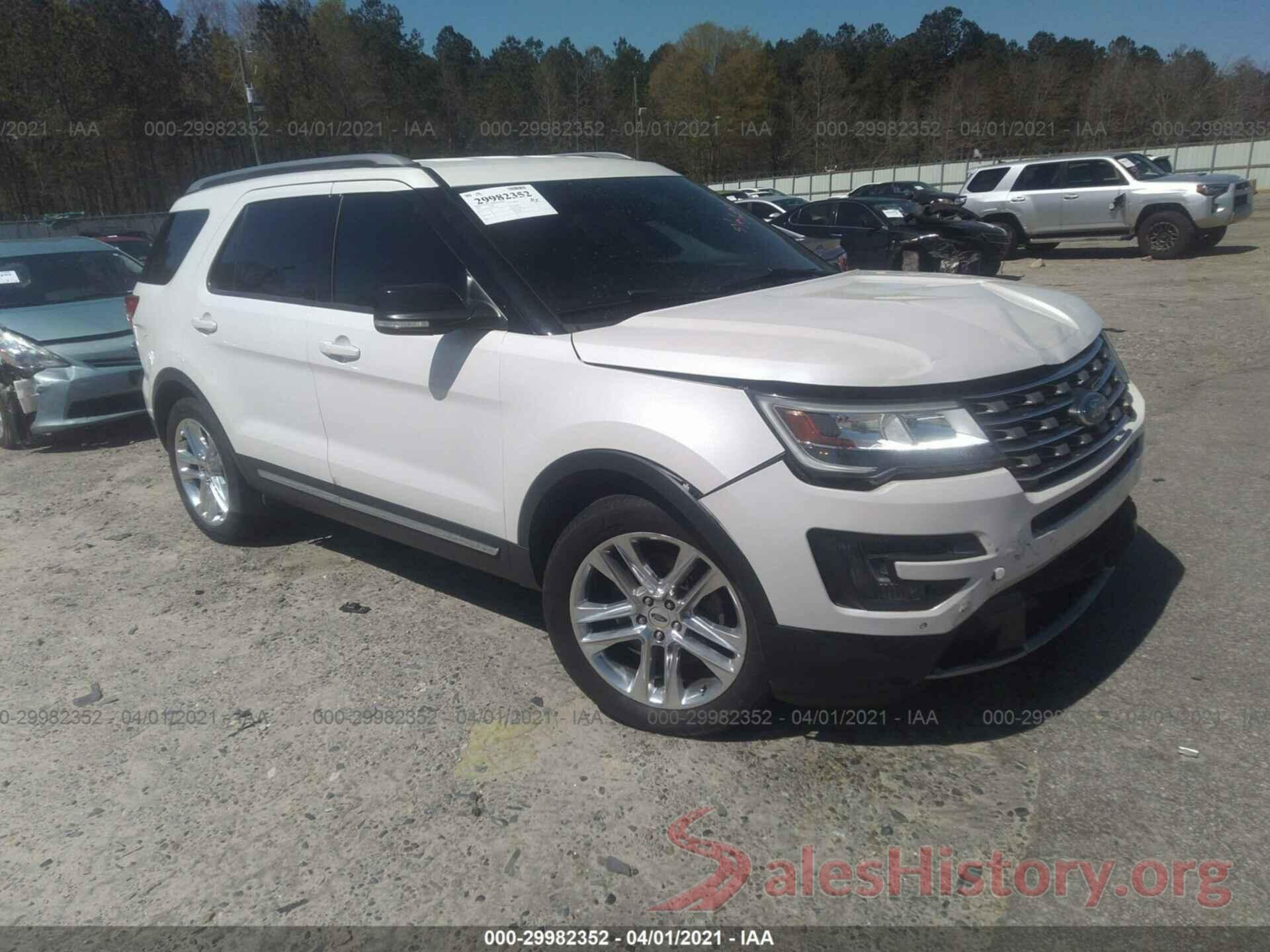 1FM5K7D80GGA60382 2016 FORD EXPLORER