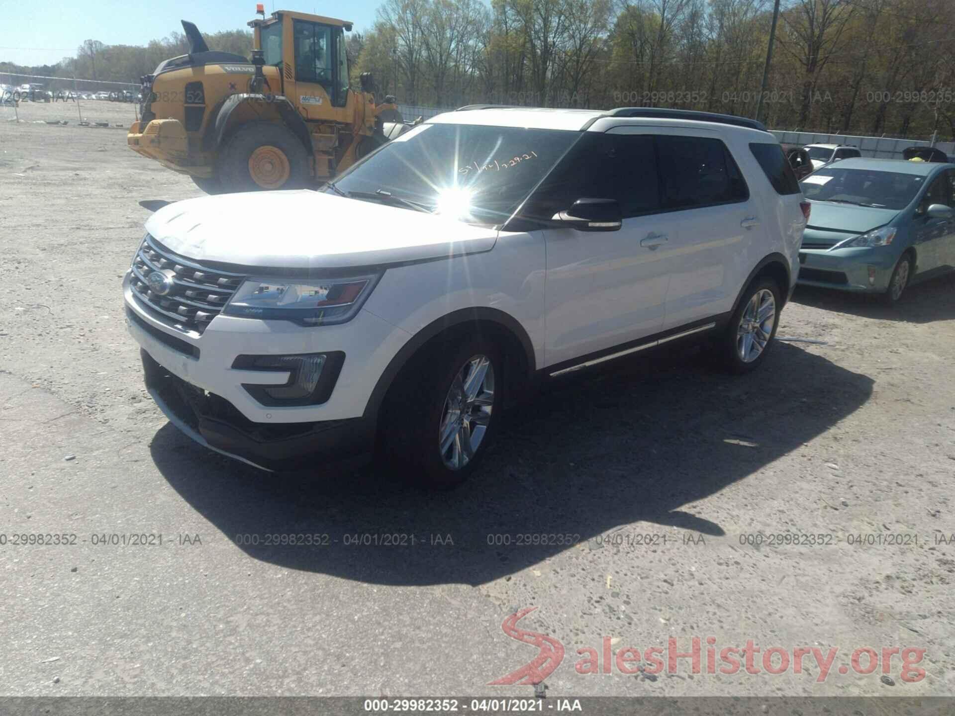 1FM5K7D80GGA60382 2016 FORD EXPLORER