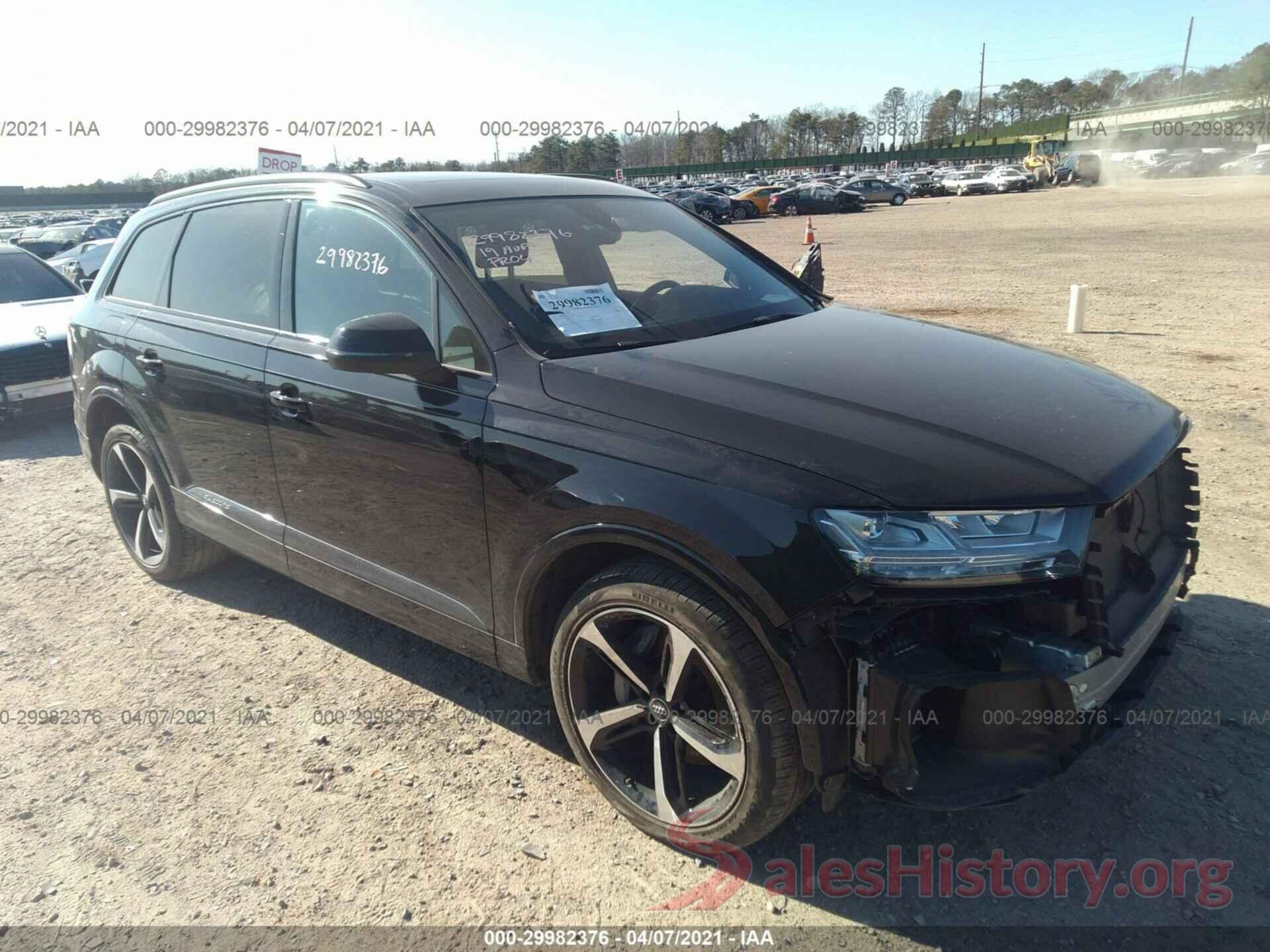 WA1VAAF7XKD026592 2019 AUDI Q7