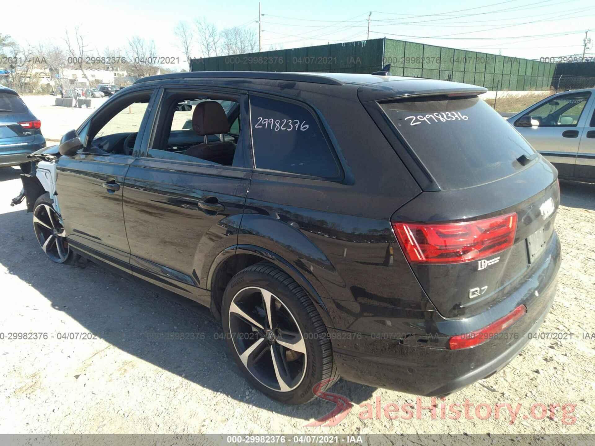 WA1VAAF7XKD026592 2019 AUDI Q7