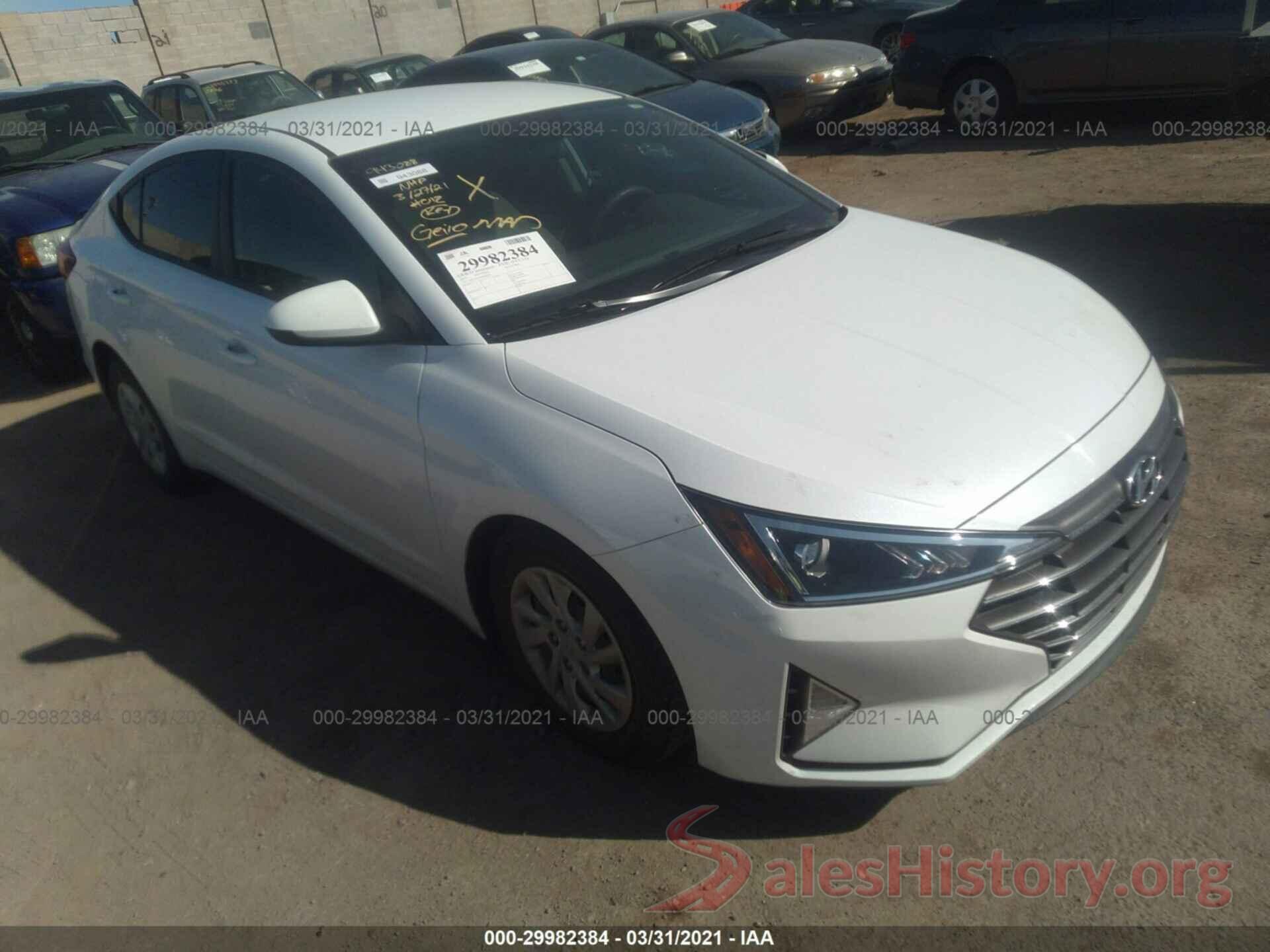 5NPD74LF9KH486379 2019 HYUNDAI ELANTRA