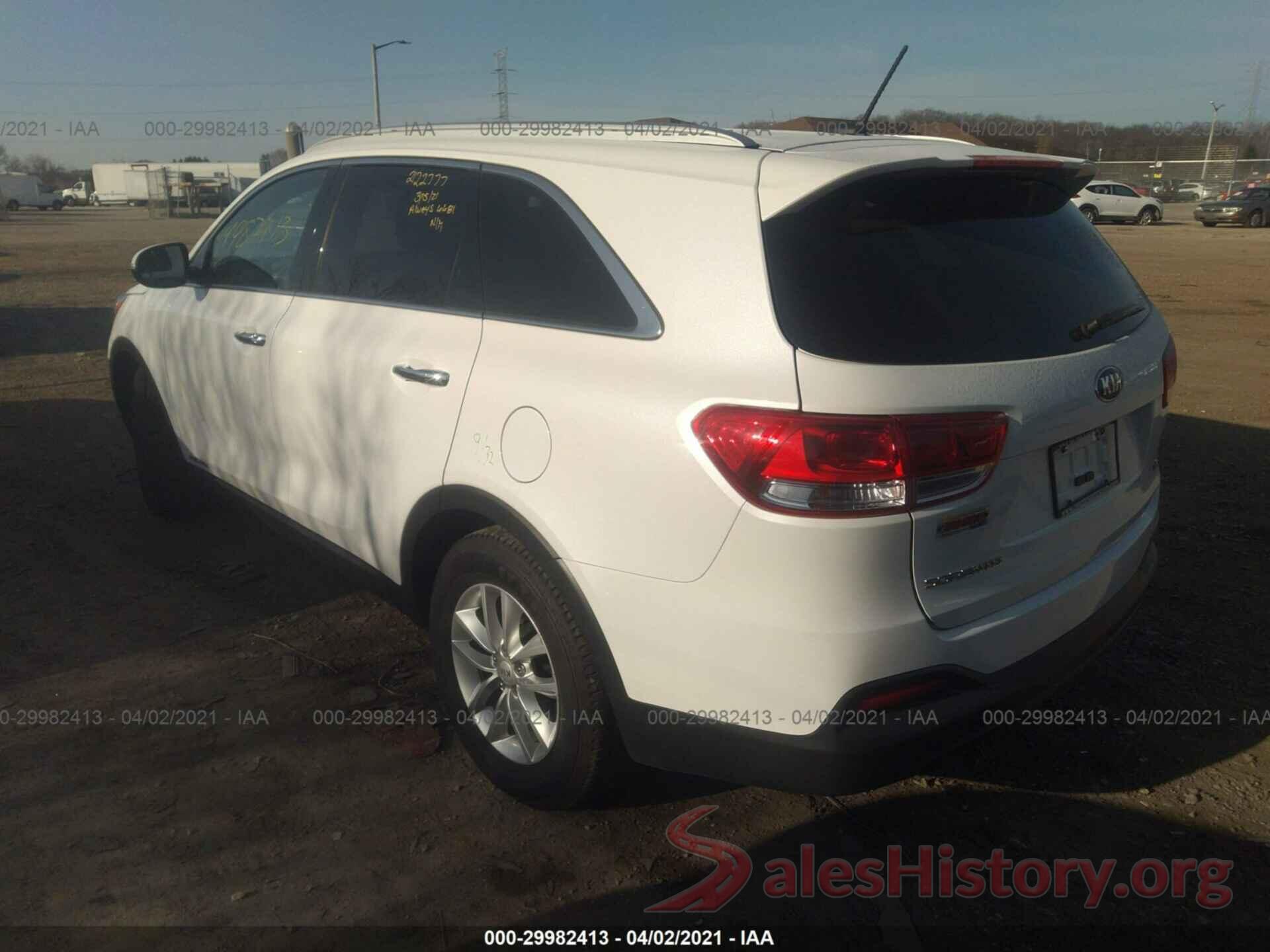 5XYPGDA5XHG234373 2017 KIA SORENTO