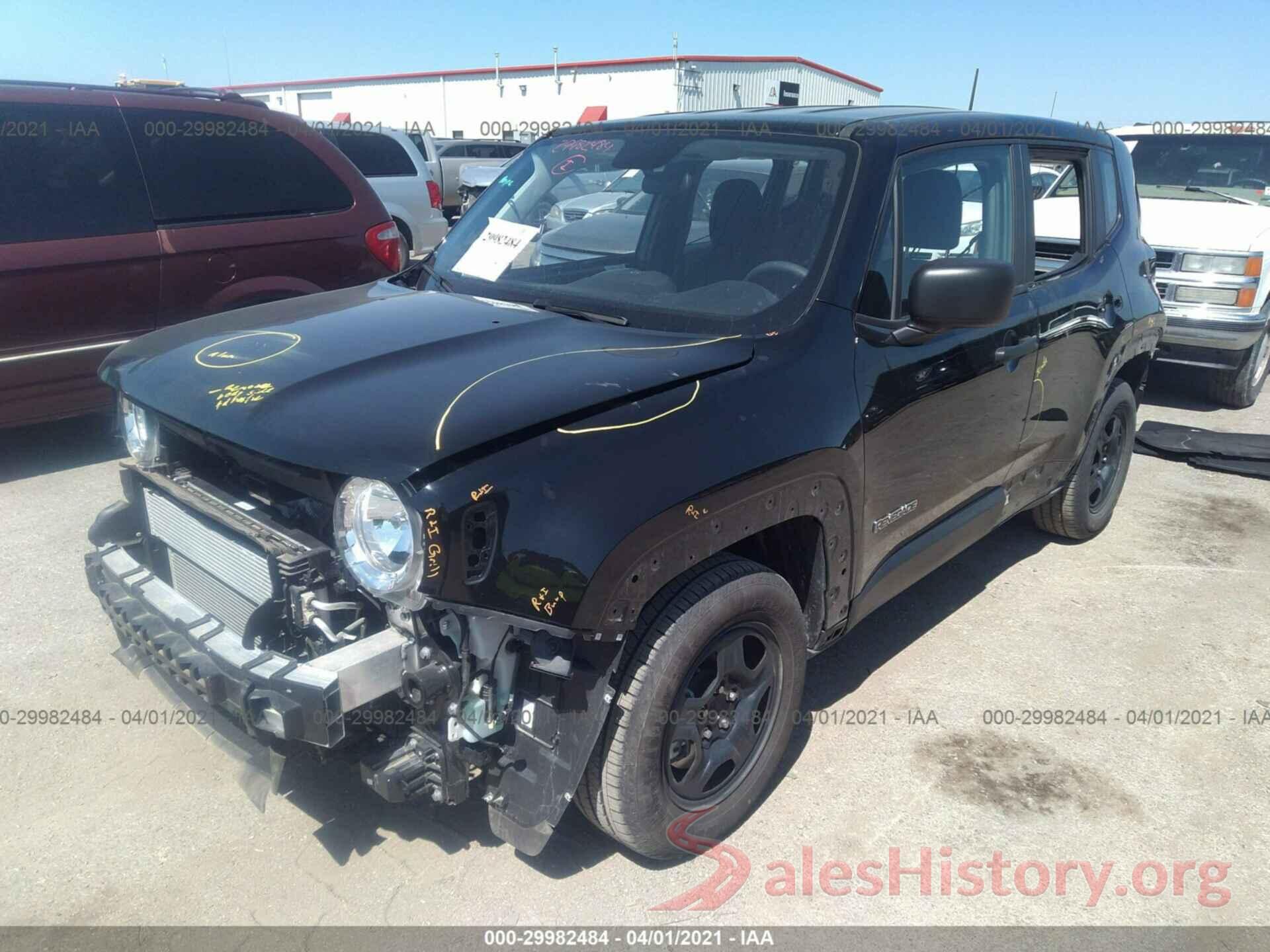 ZACNJAAB4KPK17926 2019 JEEP RENEGADE