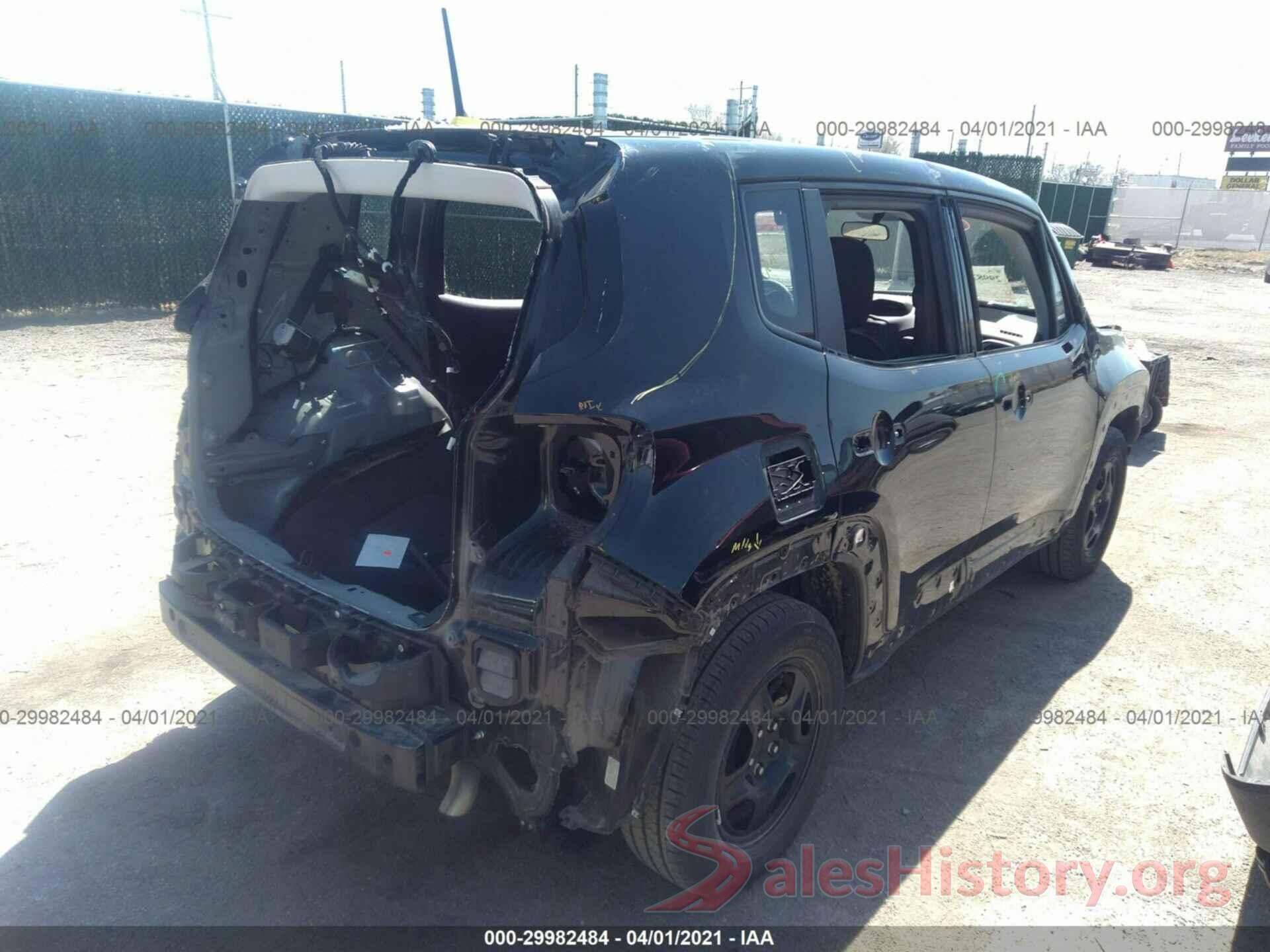 ZACNJAAB4KPK17926 2019 JEEP RENEGADE