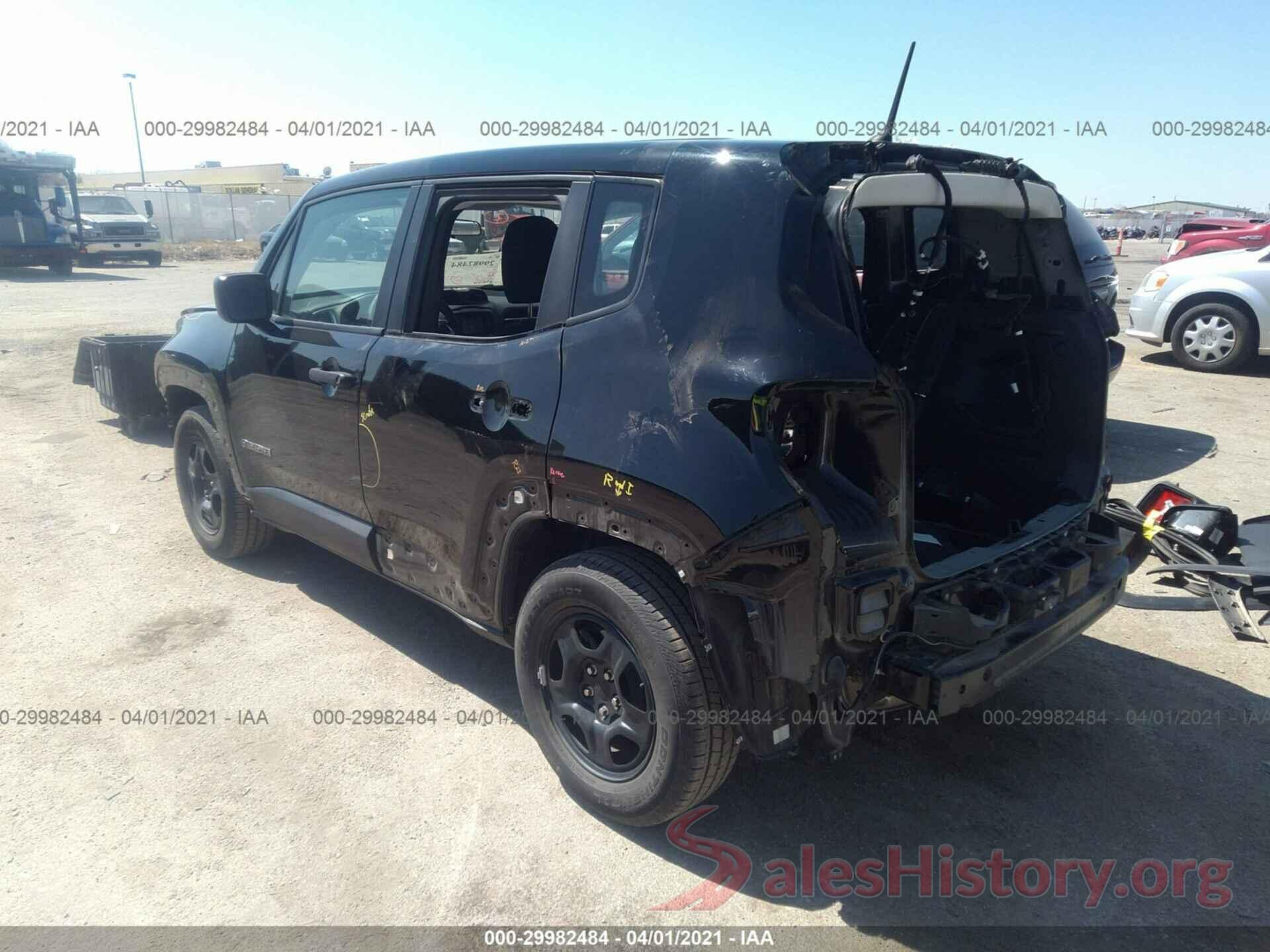 ZACNJAAB4KPK17926 2019 JEEP RENEGADE