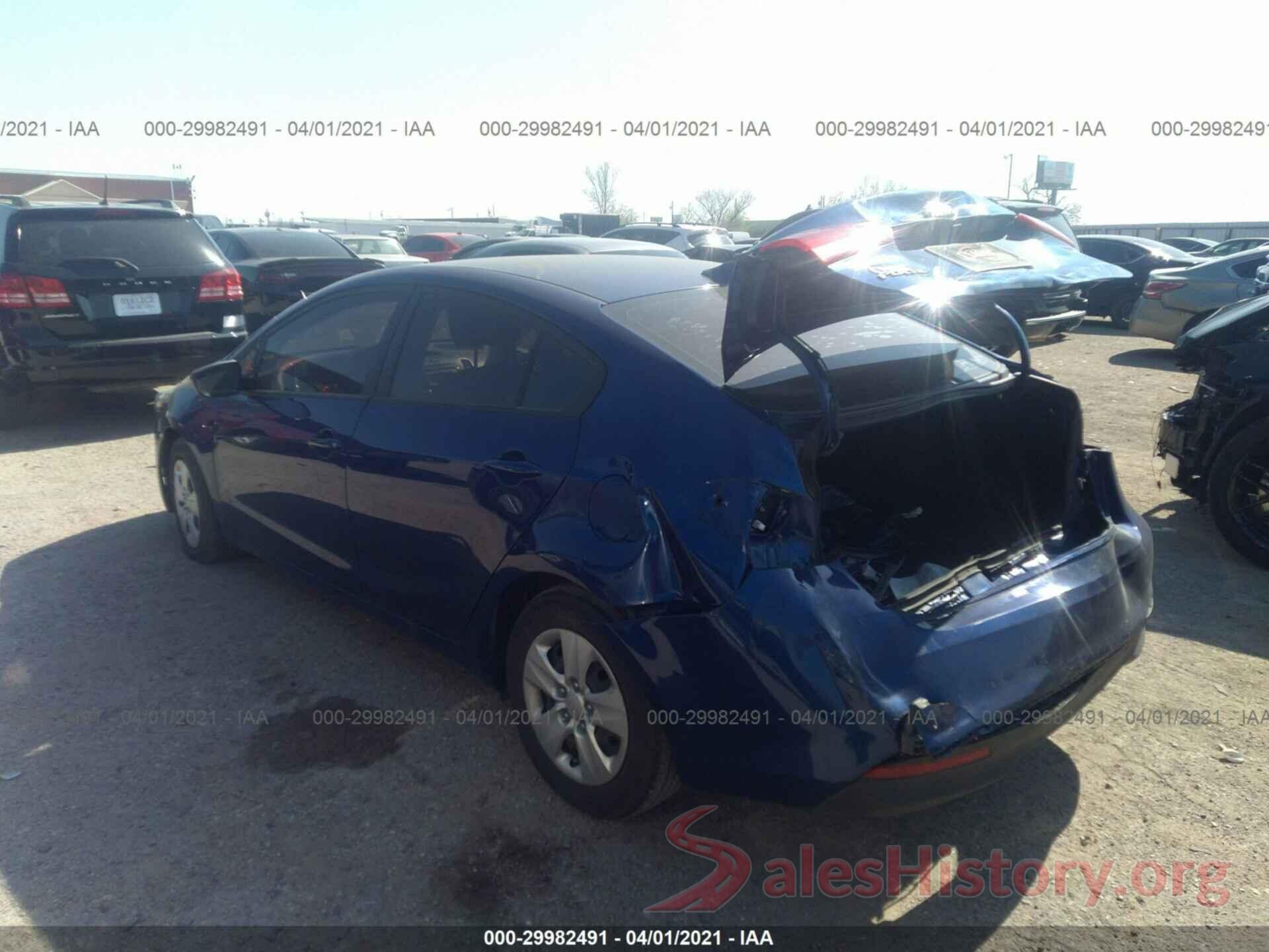 3KPFK4A7XHE024168 2017 KIA FORTE