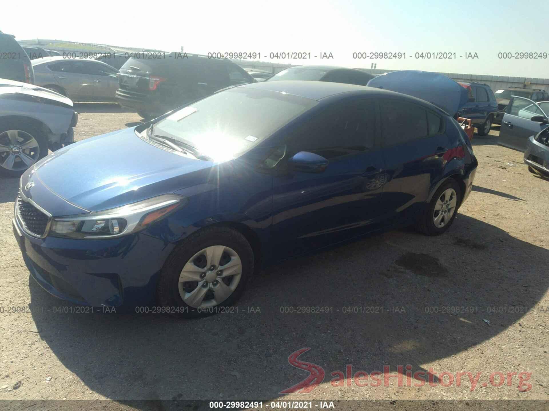 3KPFK4A7XHE024168 2017 KIA FORTE