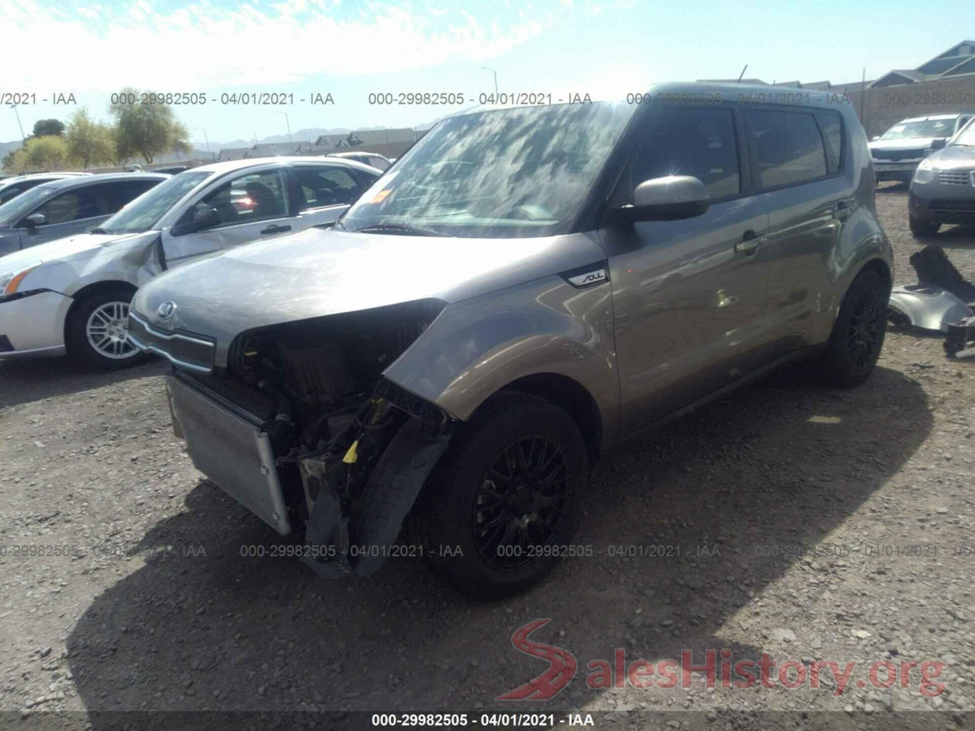 KNDJN2A27K7667580 2019 KIA SOUL