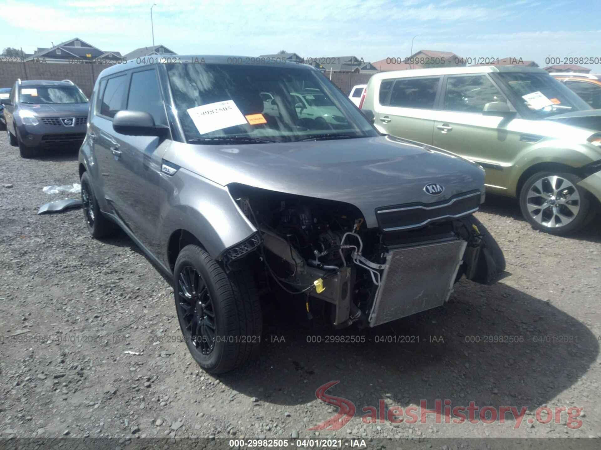 KNDJN2A27K7667580 2019 KIA SOUL