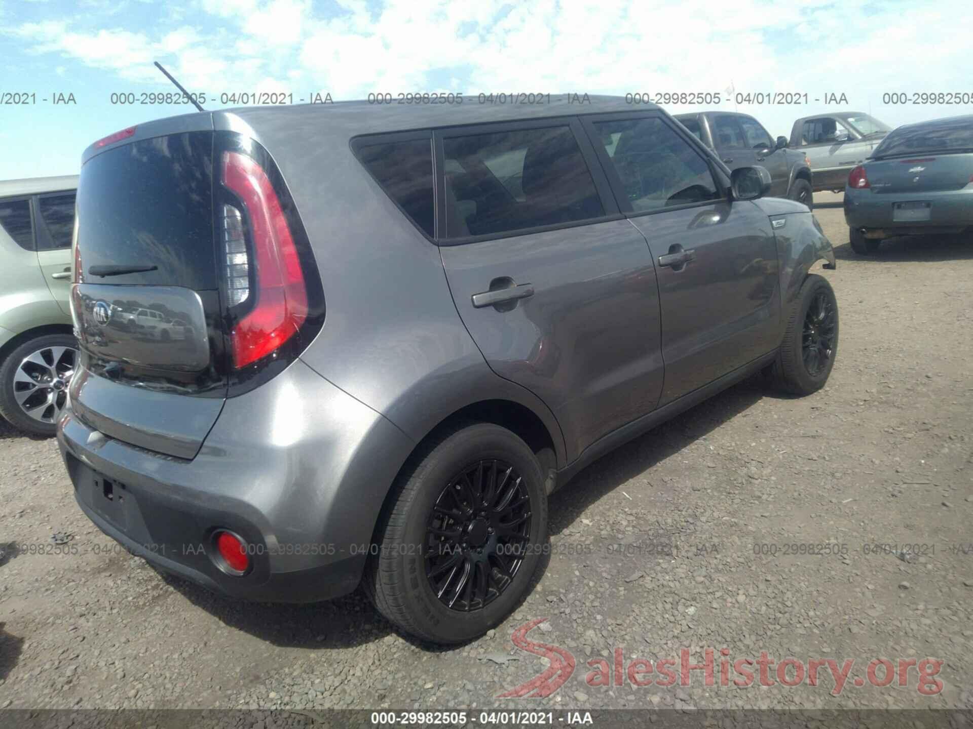 KNDJN2A27K7667580 2019 KIA SOUL