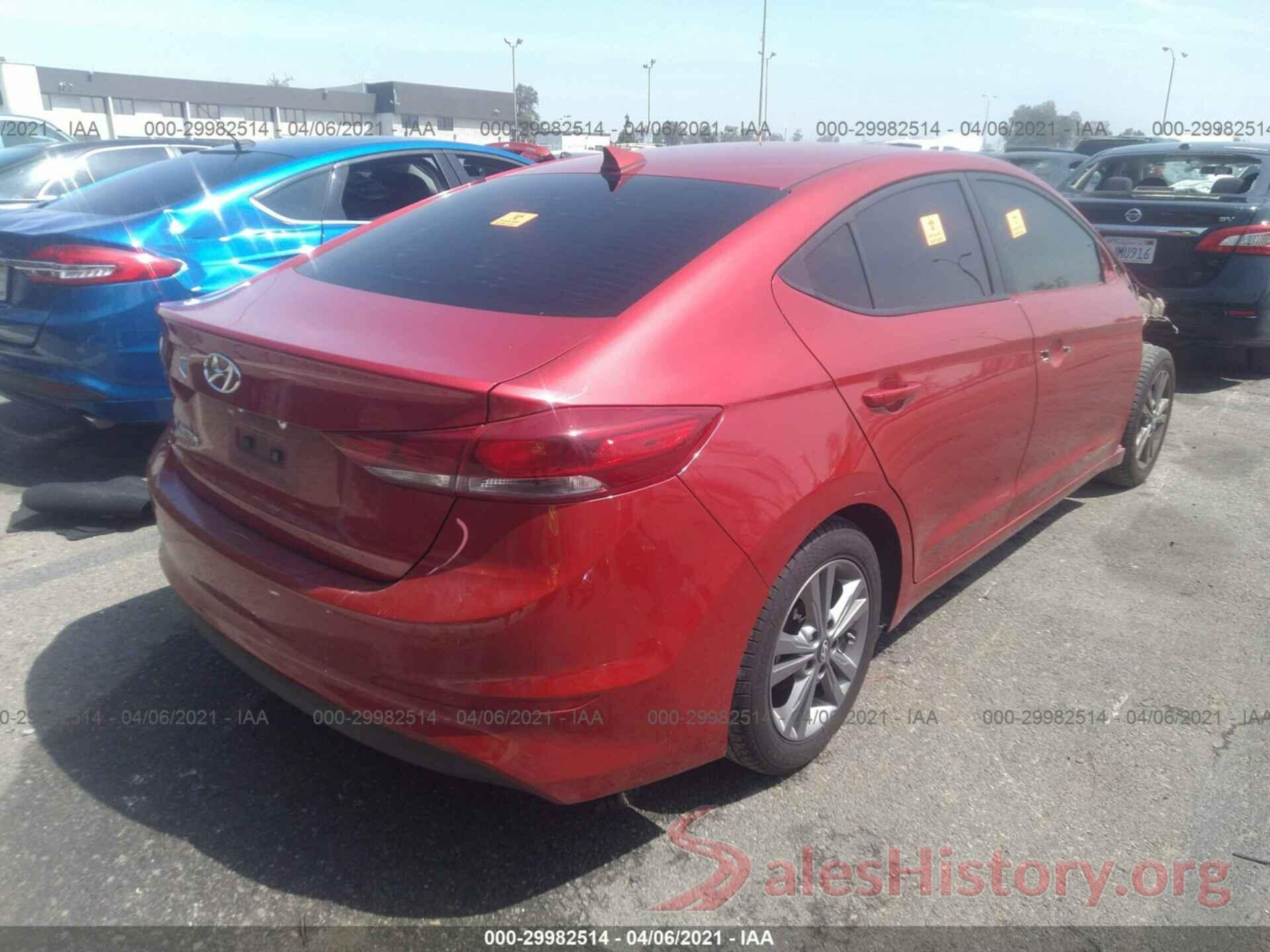 5NPD84LF0HH139691 2017 HYUNDAI ELANTRA