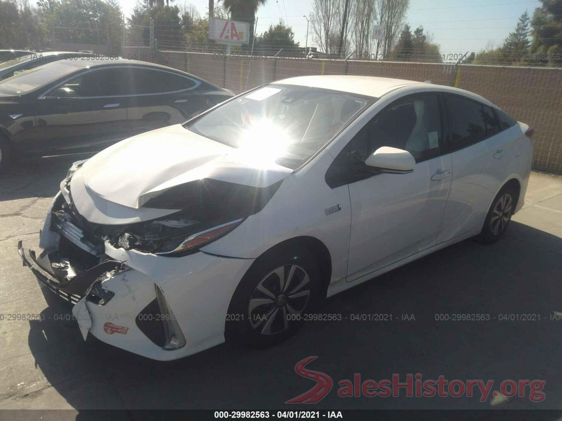 JTDKARFP9J3082955 2018 TOYOTA PRIUS PRIME