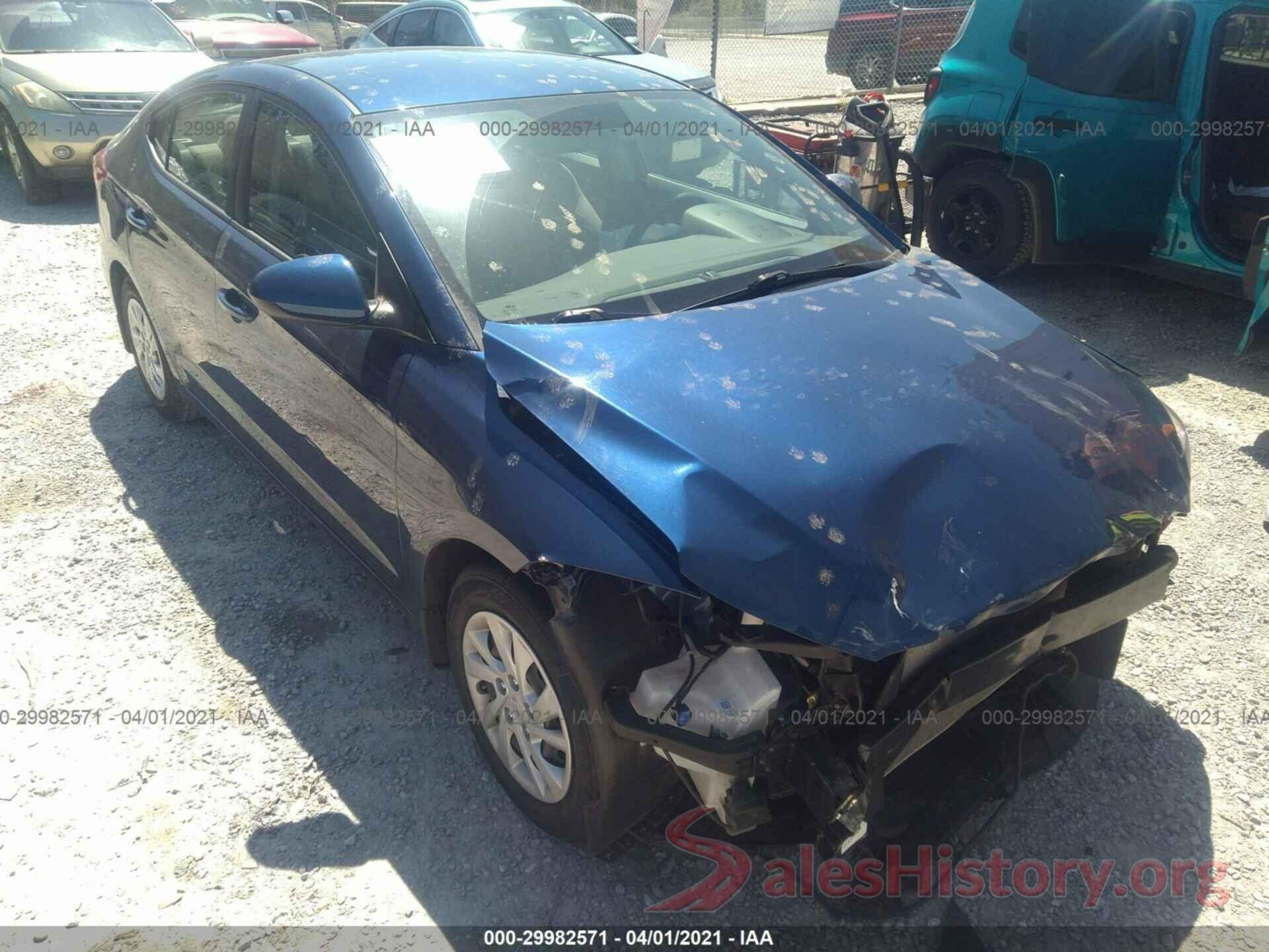 5NPD74LF5JH313411 2018 HYUNDAI ELANTRA