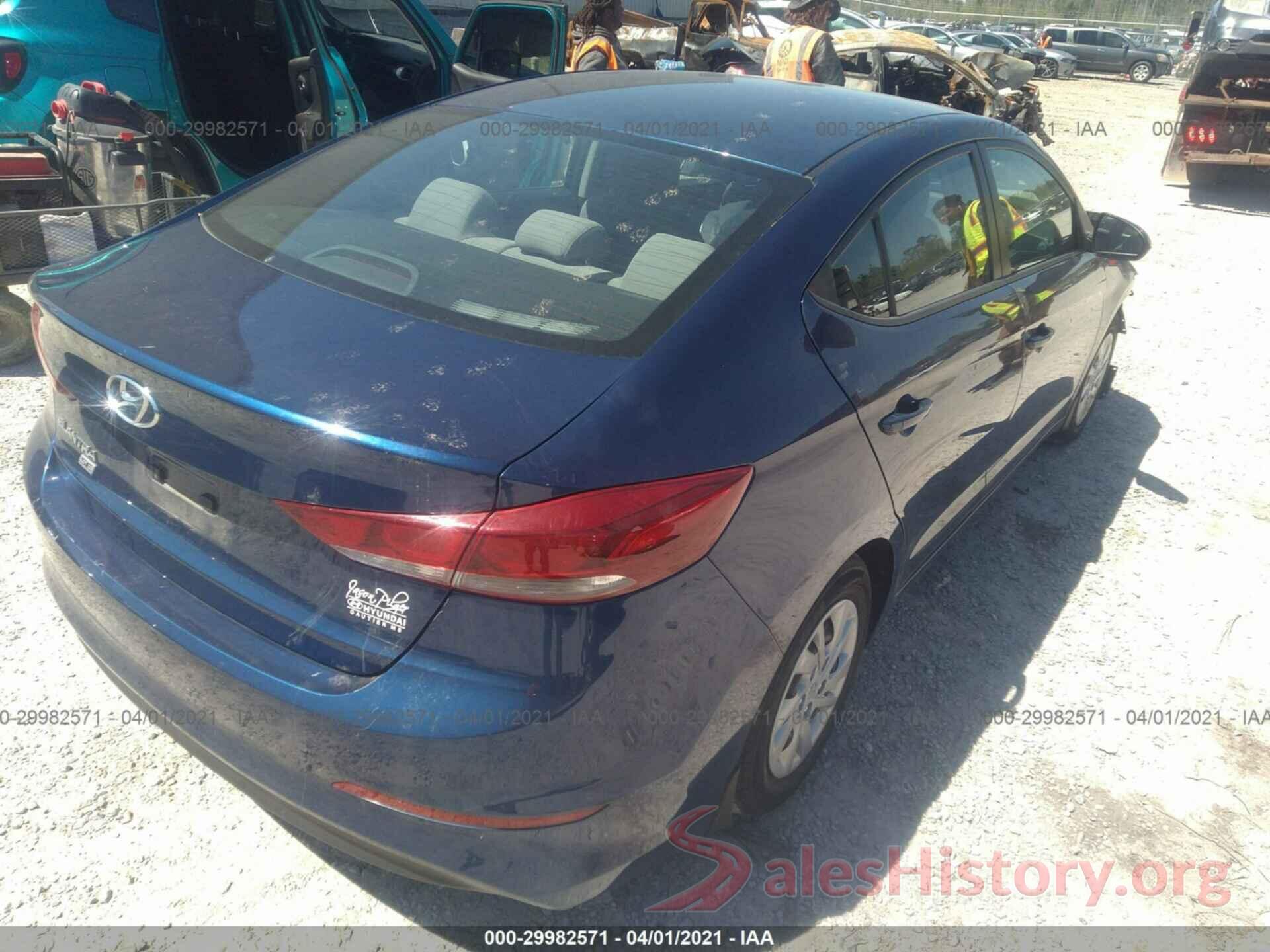 5NPD74LF5JH313411 2018 HYUNDAI ELANTRA