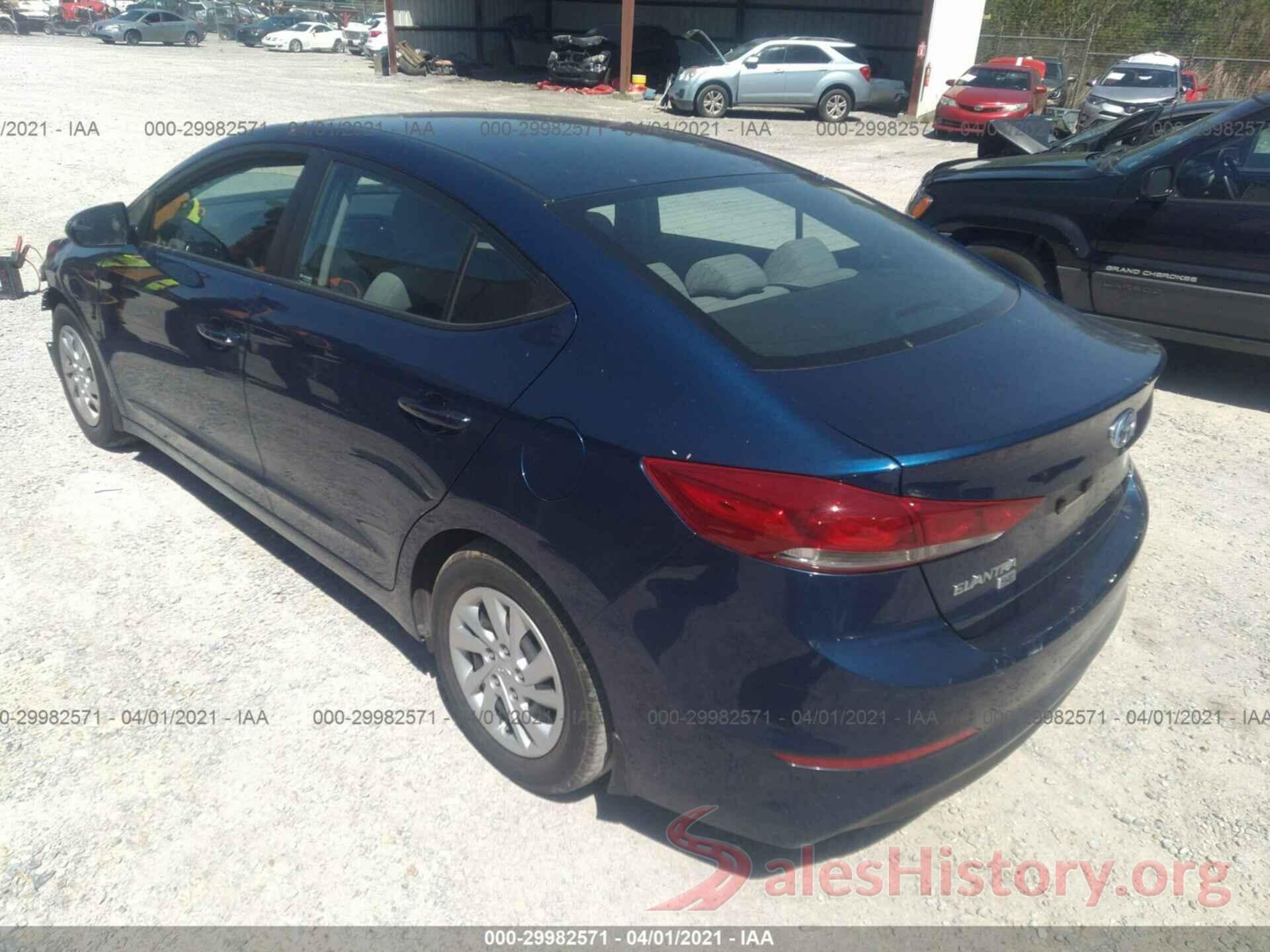 5NPD74LF5JH313411 2018 HYUNDAI ELANTRA