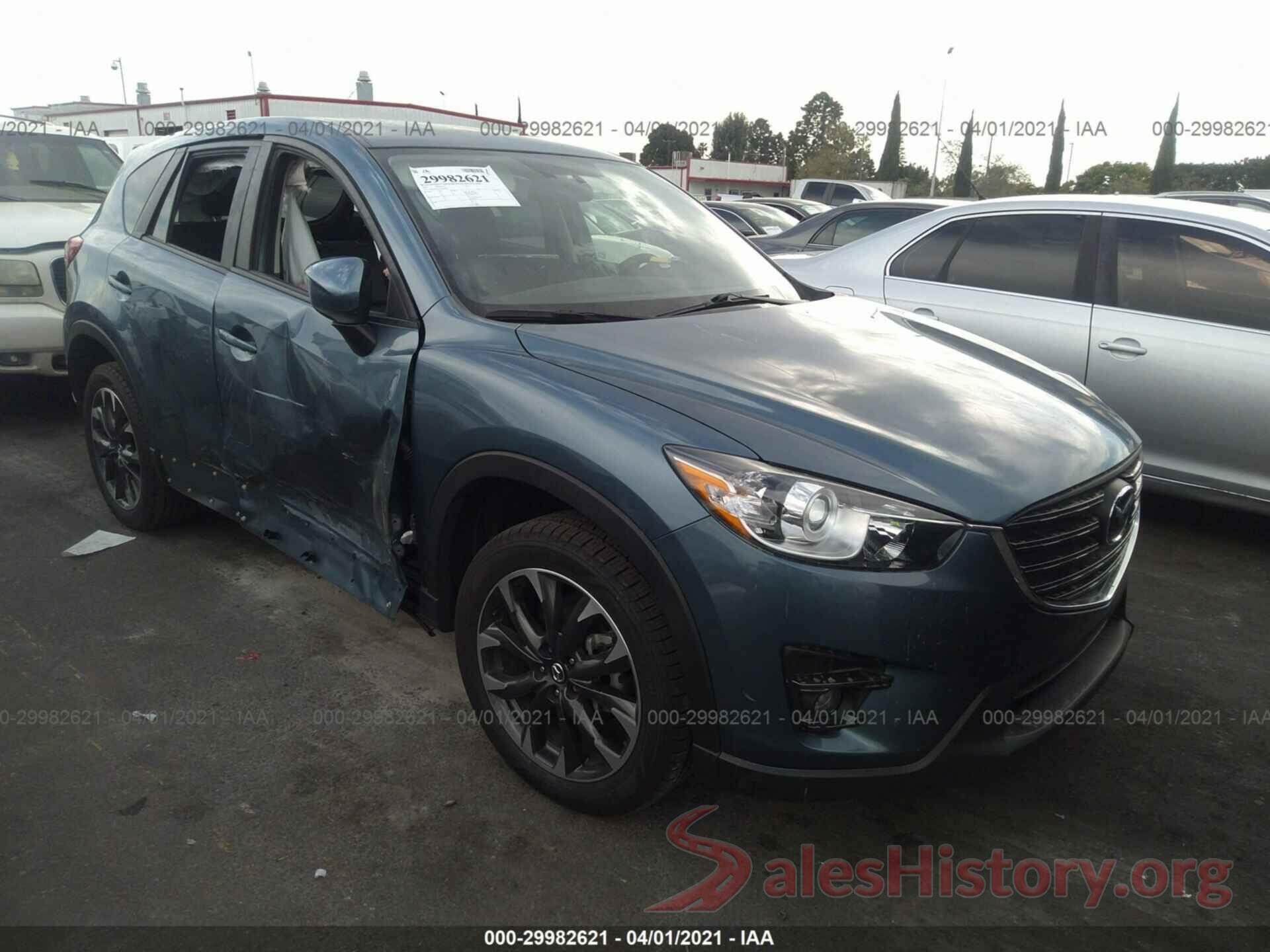 JM3KE2DY5G0864257 2016 MAZDA CX-5