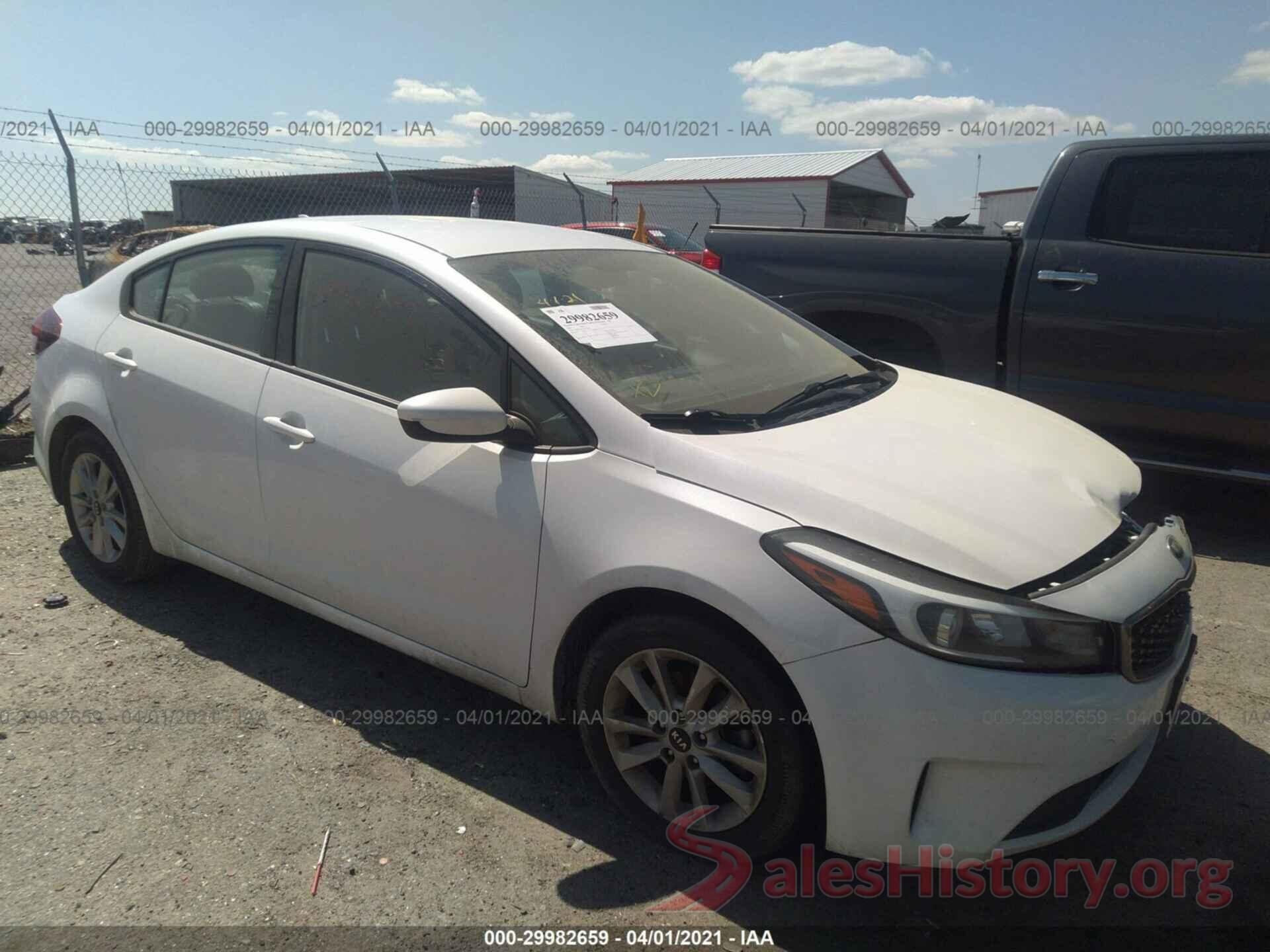 3KPFL4A71HE127346 2017 KIA FORTE