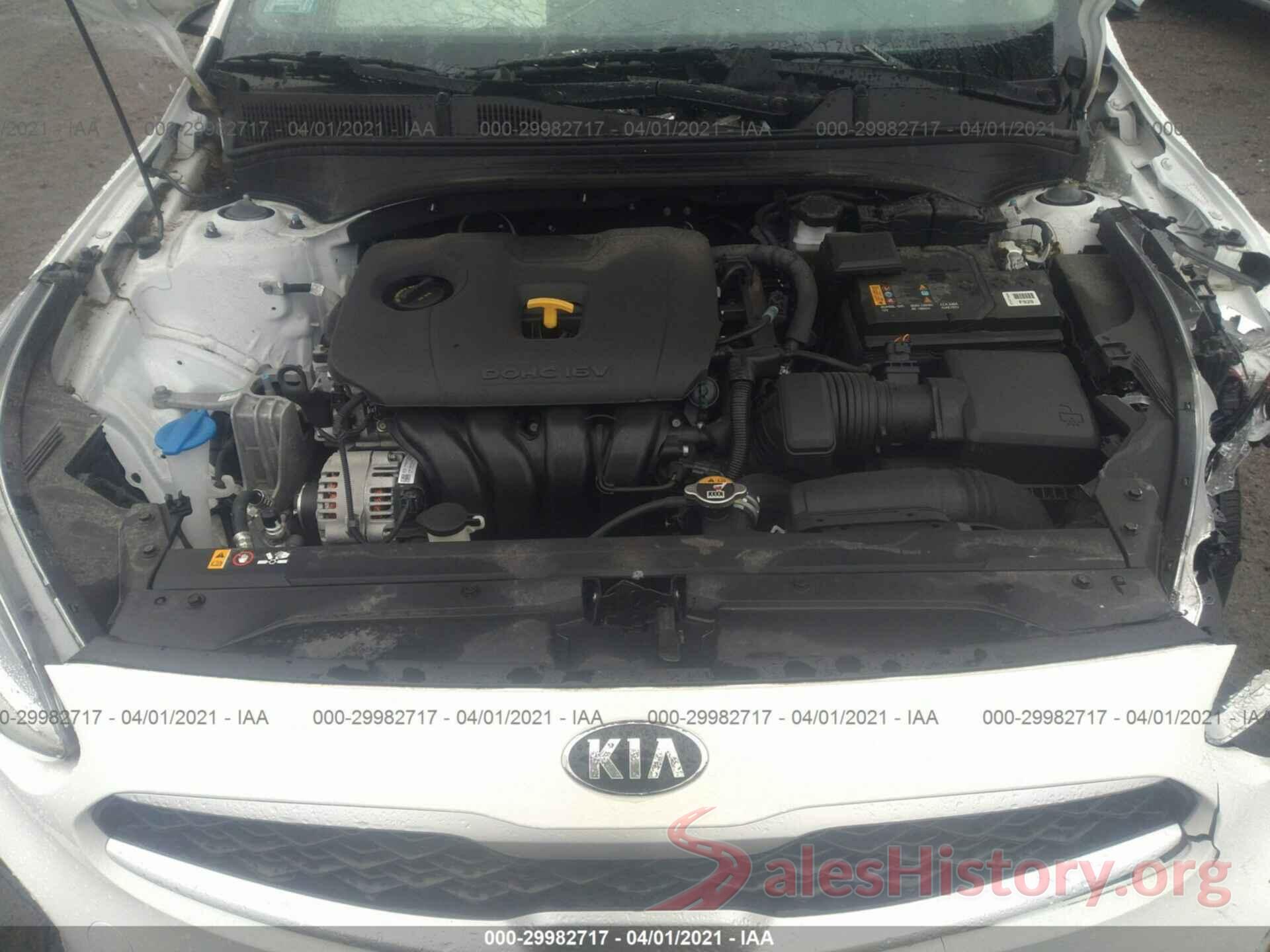 3KPF24ADXKE131833 2019 KIA FORTE