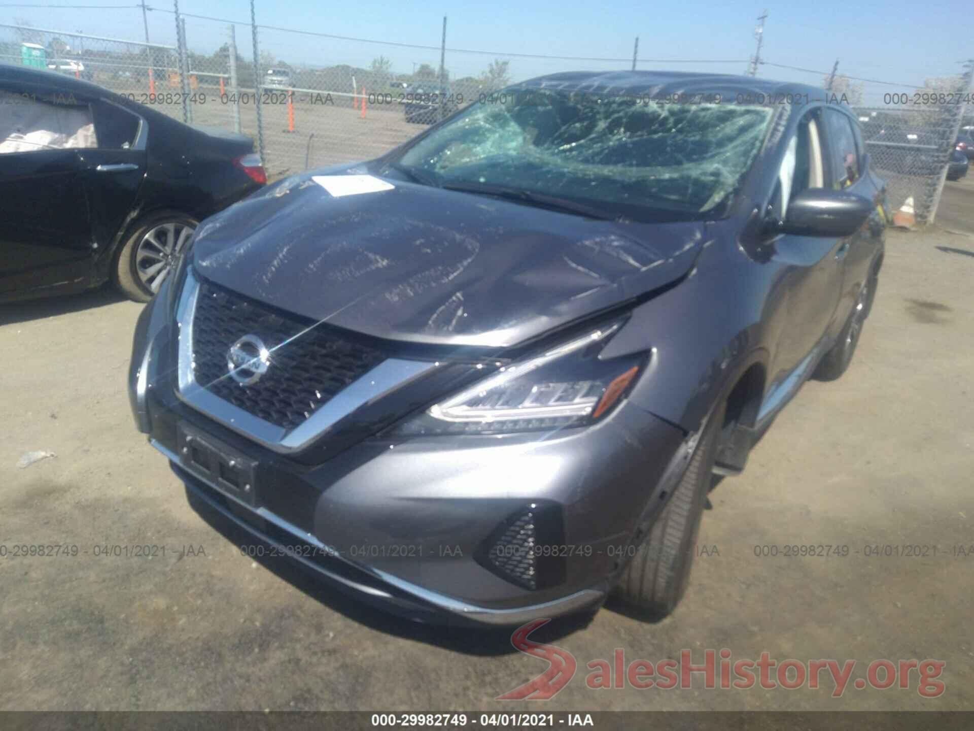 5N1AZ2AJ2LN123475 2020 NISSAN MURANO