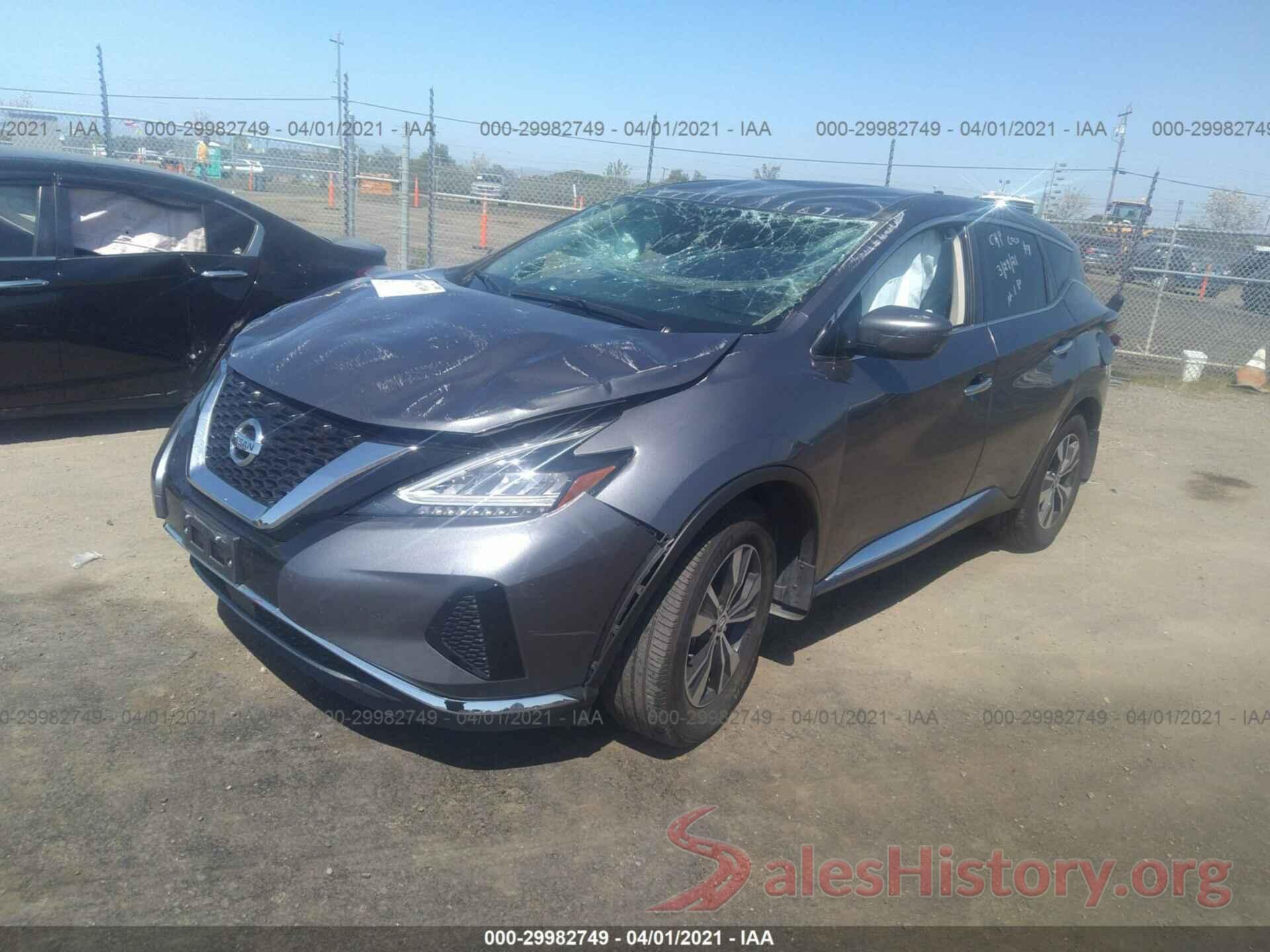 5N1AZ2AJ2LN123475 2020 NISSAN MURANO