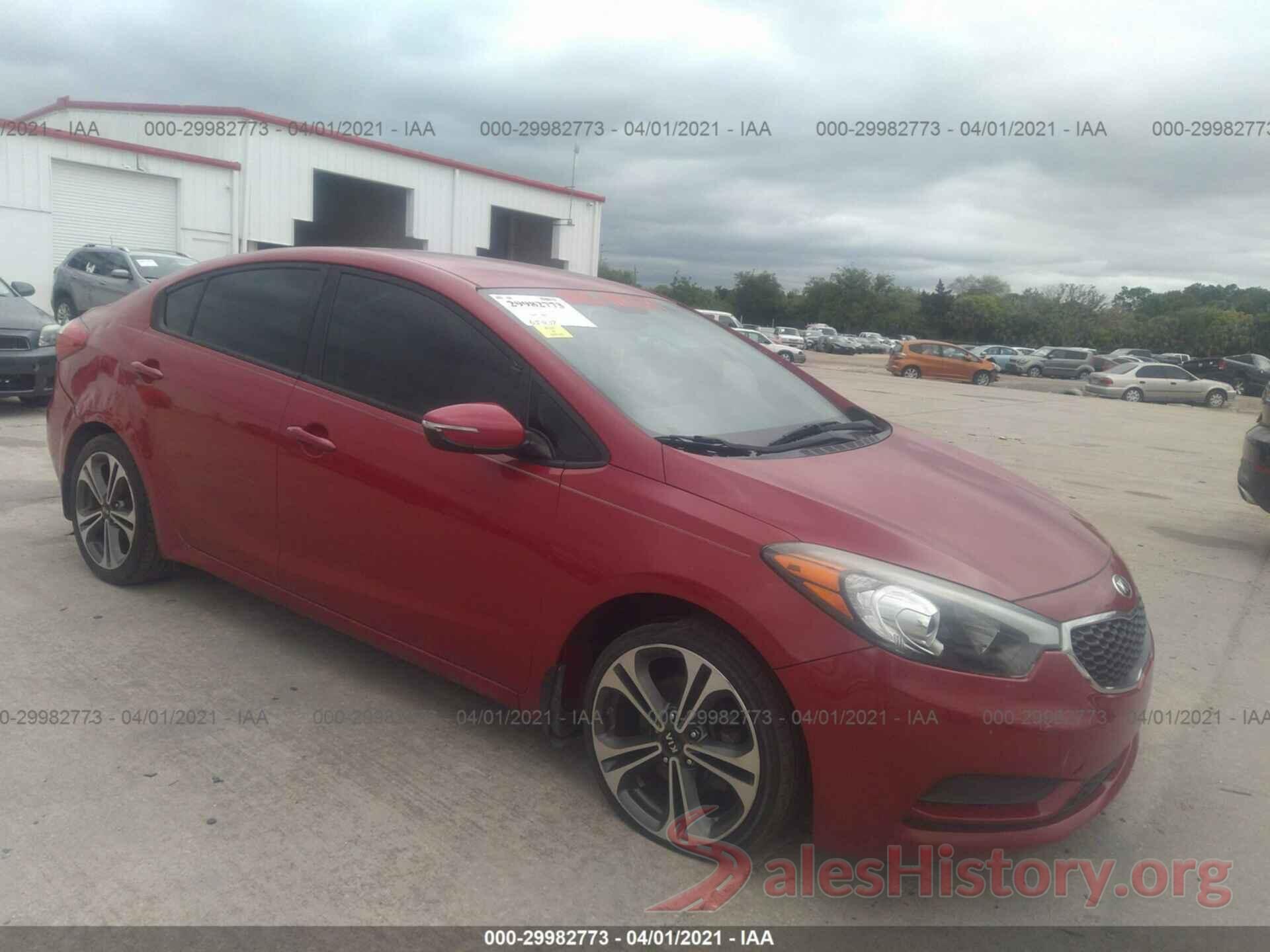 KNAFX4A68G5609931 2016 KIA FORTE