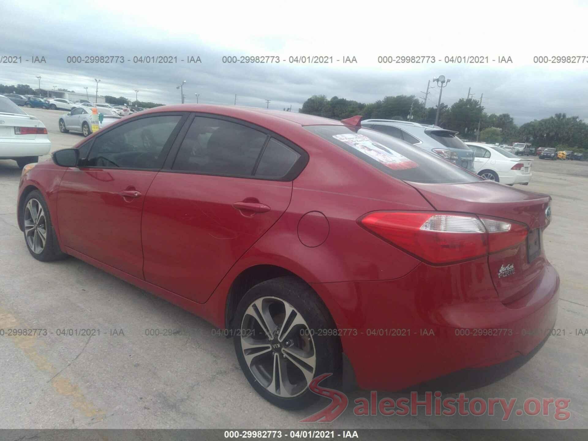 KNAFX4A68G5609931 2016 KIA FORTE