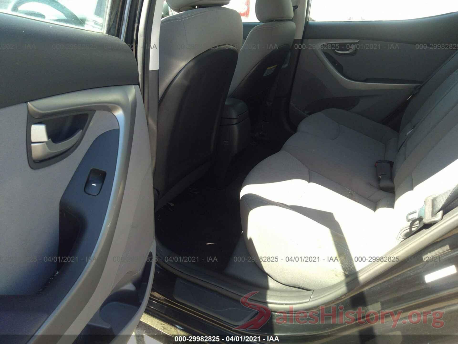 KMHDH4AE6GU632740 2016 HYUNDAI ELANTRA