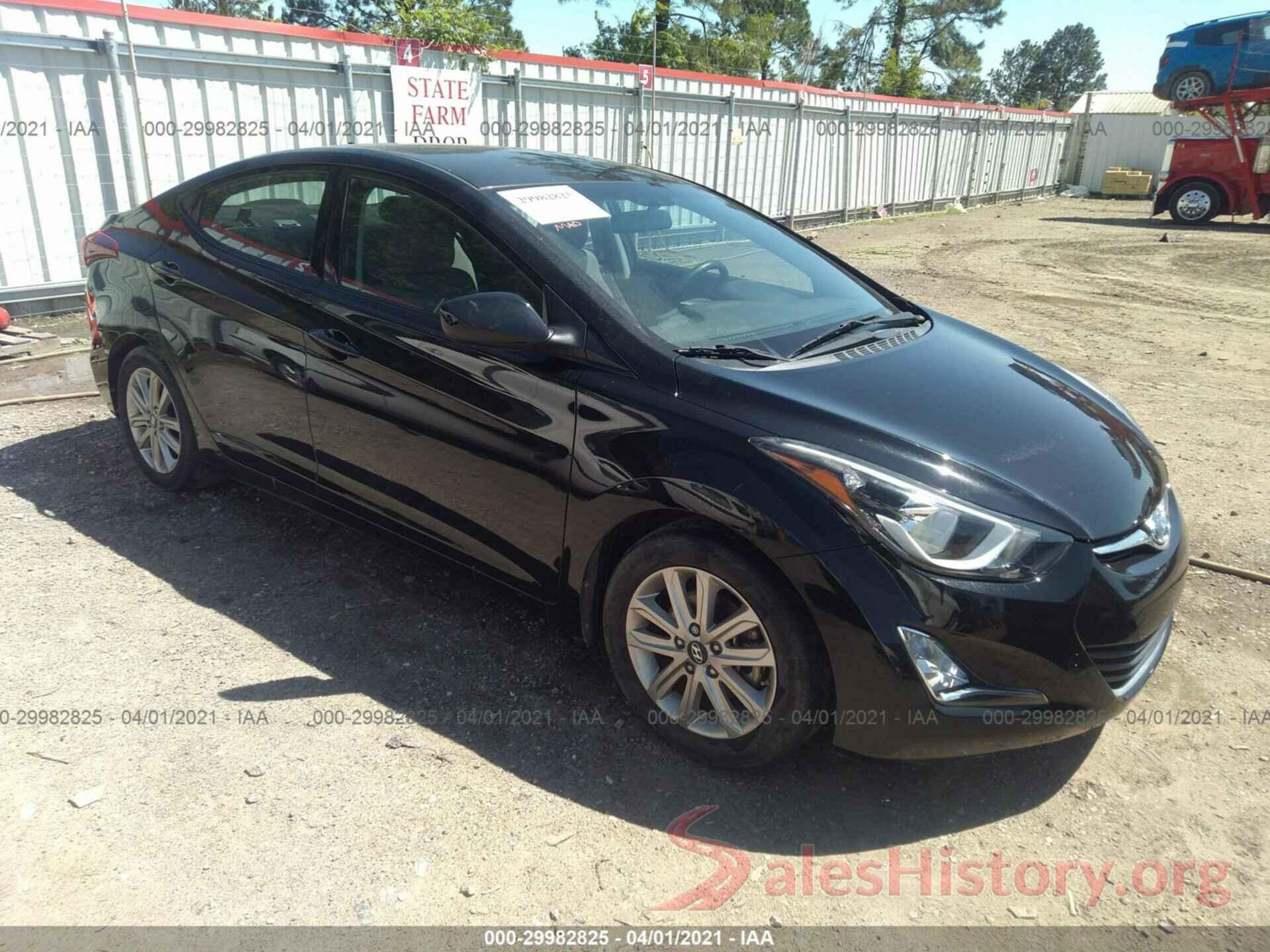 KMHDH4AE6GU632740 2016 HYUNDAI ELANTRA