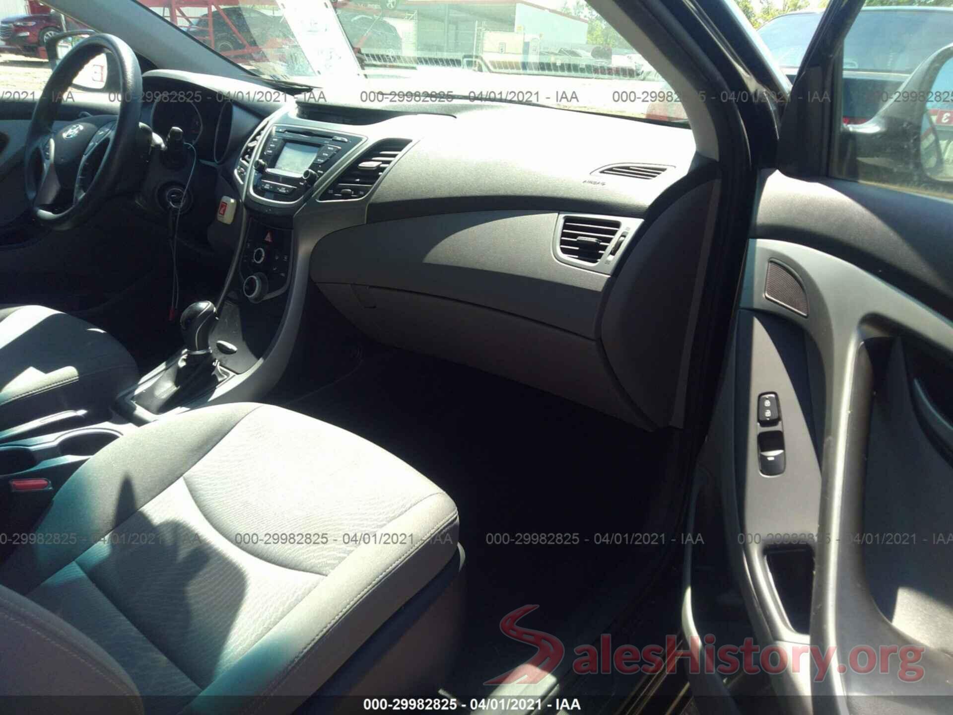 KMHDH4AE6GU632740 2016 HYUNDAI ELANTRA