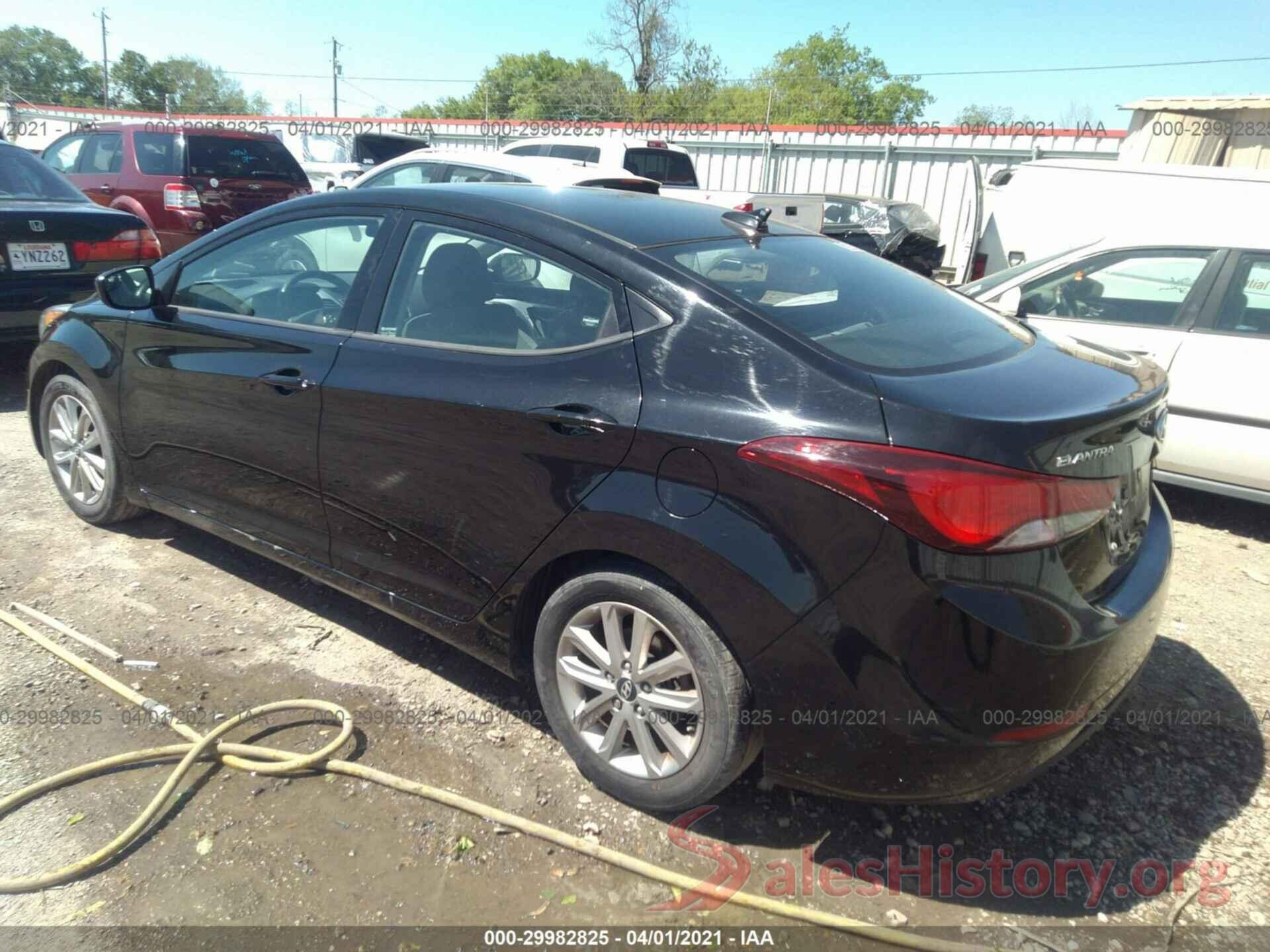 KMHDH4AE6GU632740 2016 HYUNDAI ELANTRA