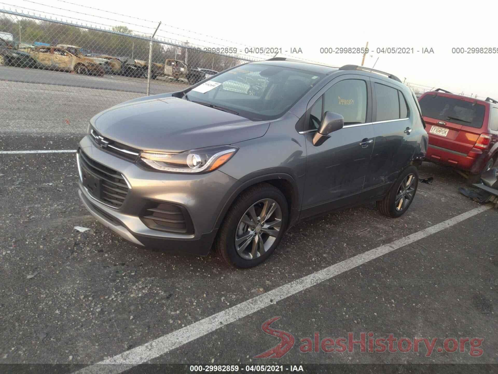 3GNCJLSB7LL308923 2020 CHEVROLET TRAX